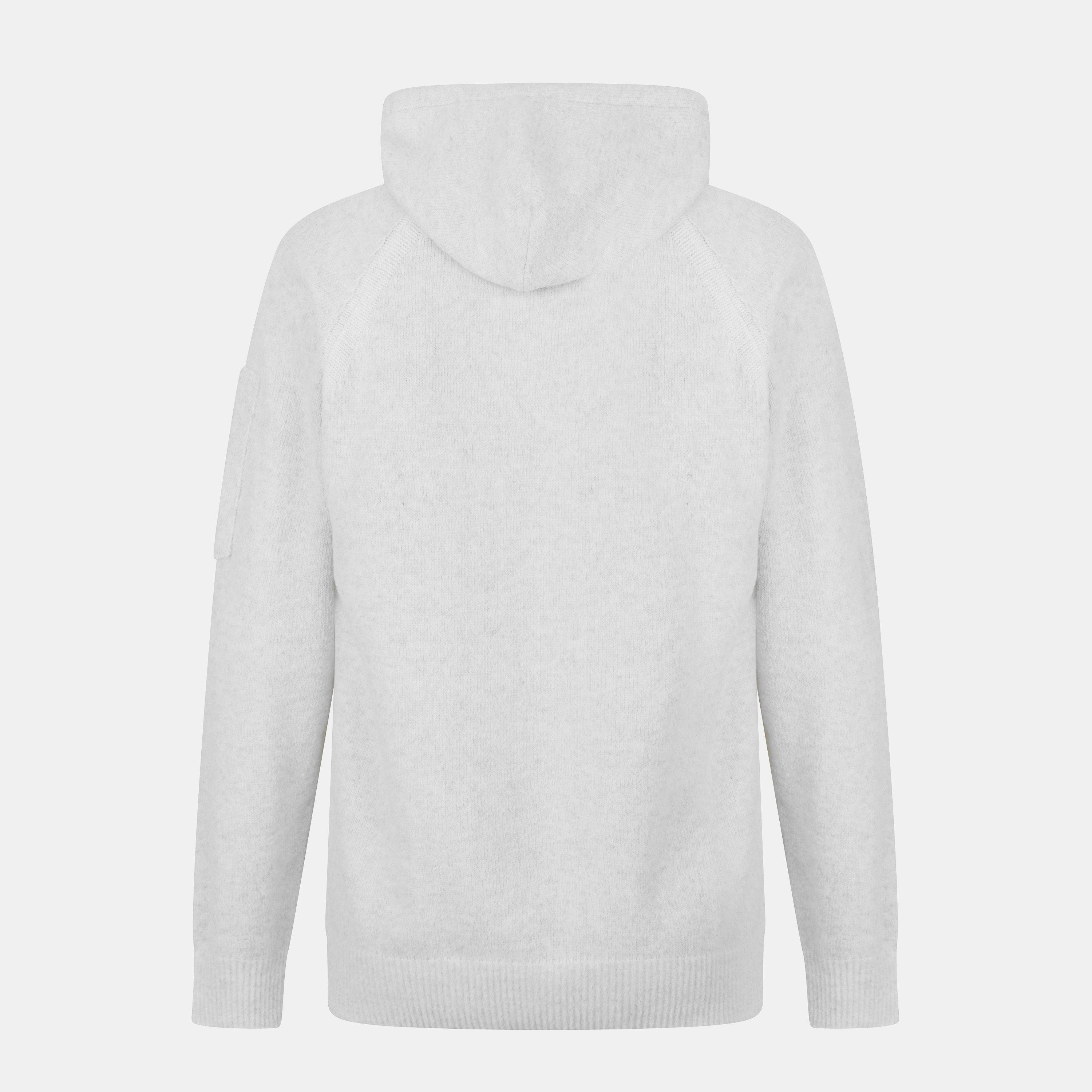 White Melng M12 - CP Company - Men's Lens Knitted Crew Neck Jumper - 2