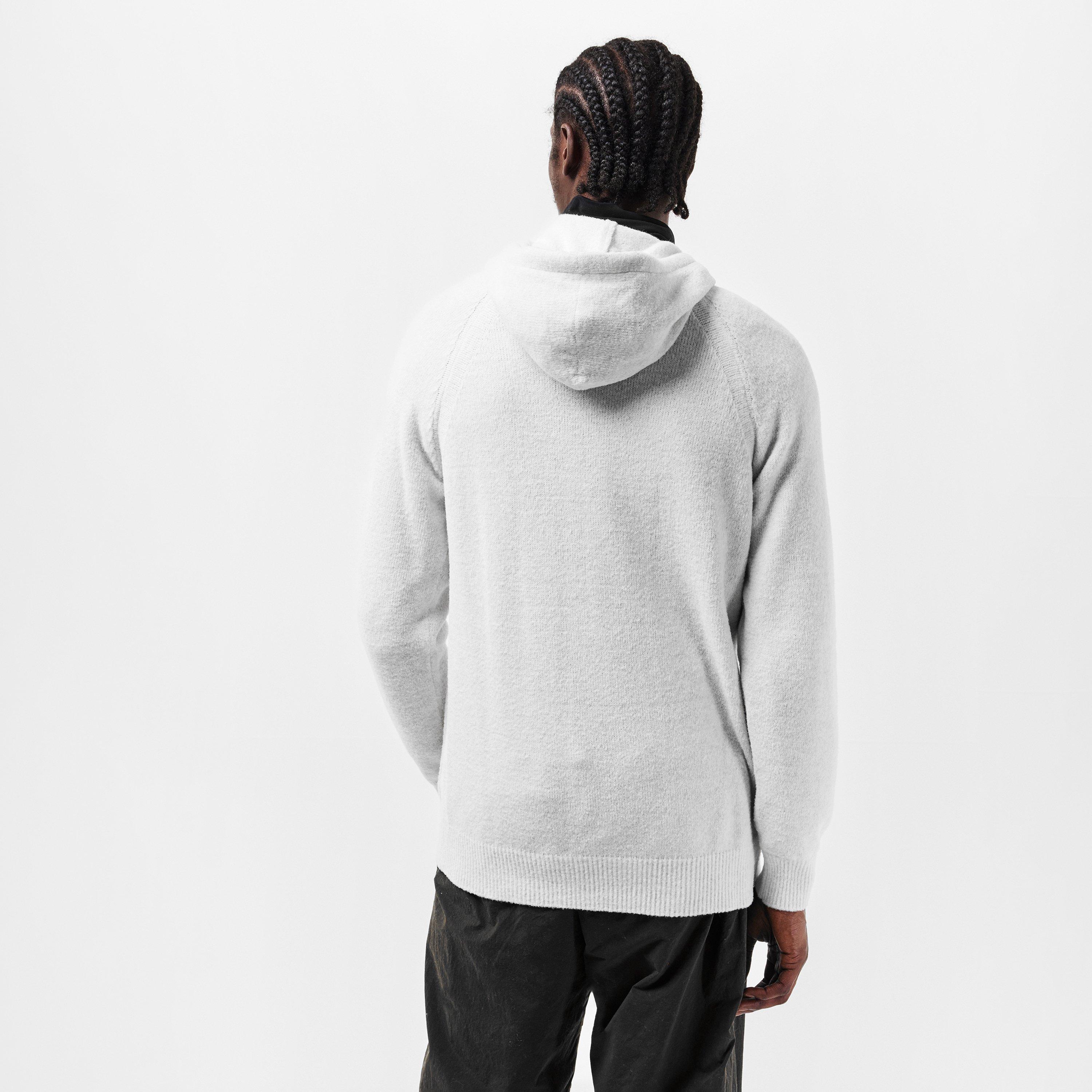 White Melng M12 - CP Company - Men's Lens Knitted Crew Neck Jumper - 4