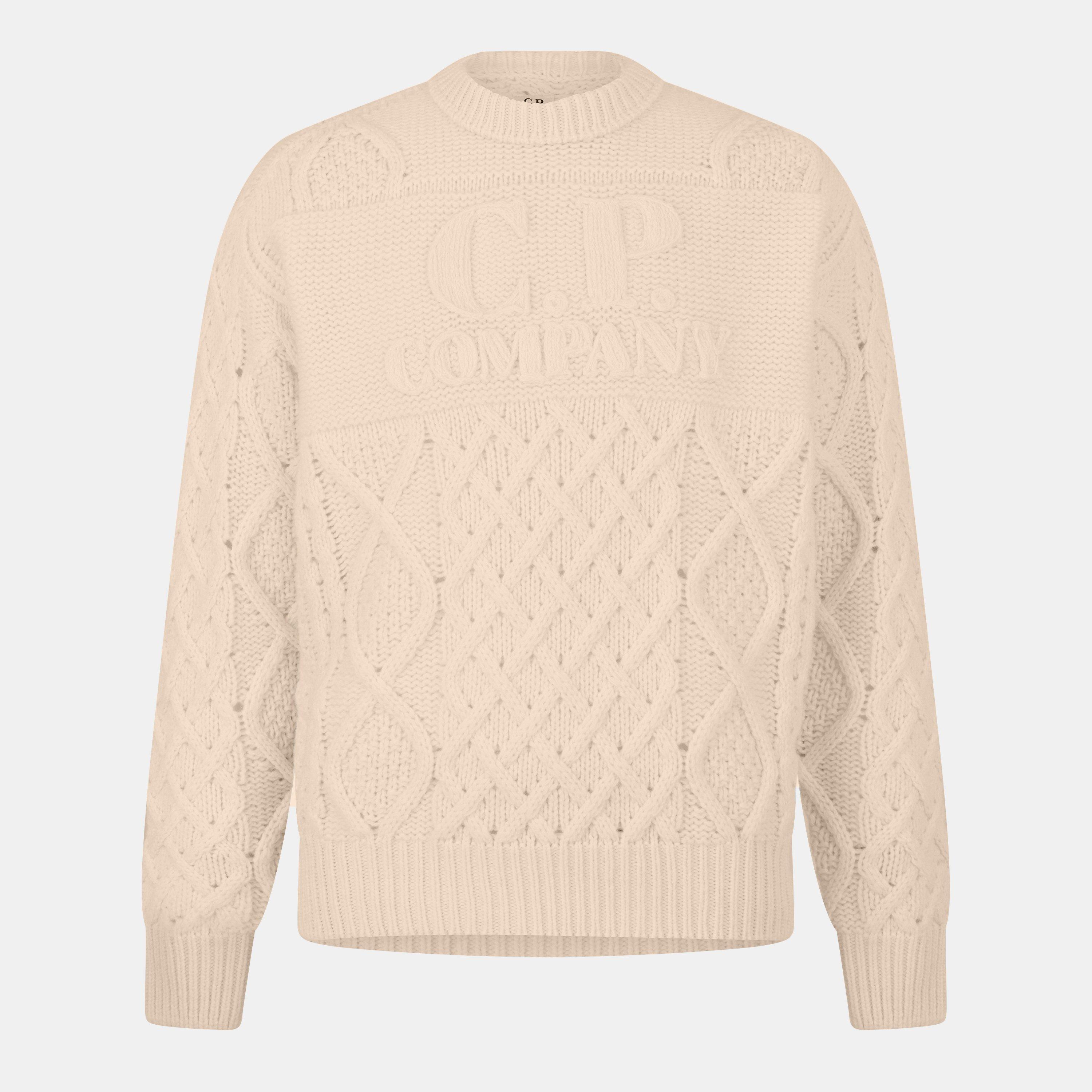 CP Company Men's Lens Roll Nk Knitted Turtle Neck Jumper | Cruise