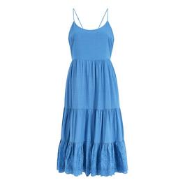 Yumi Yumi Green Cotton Gypsy Dress