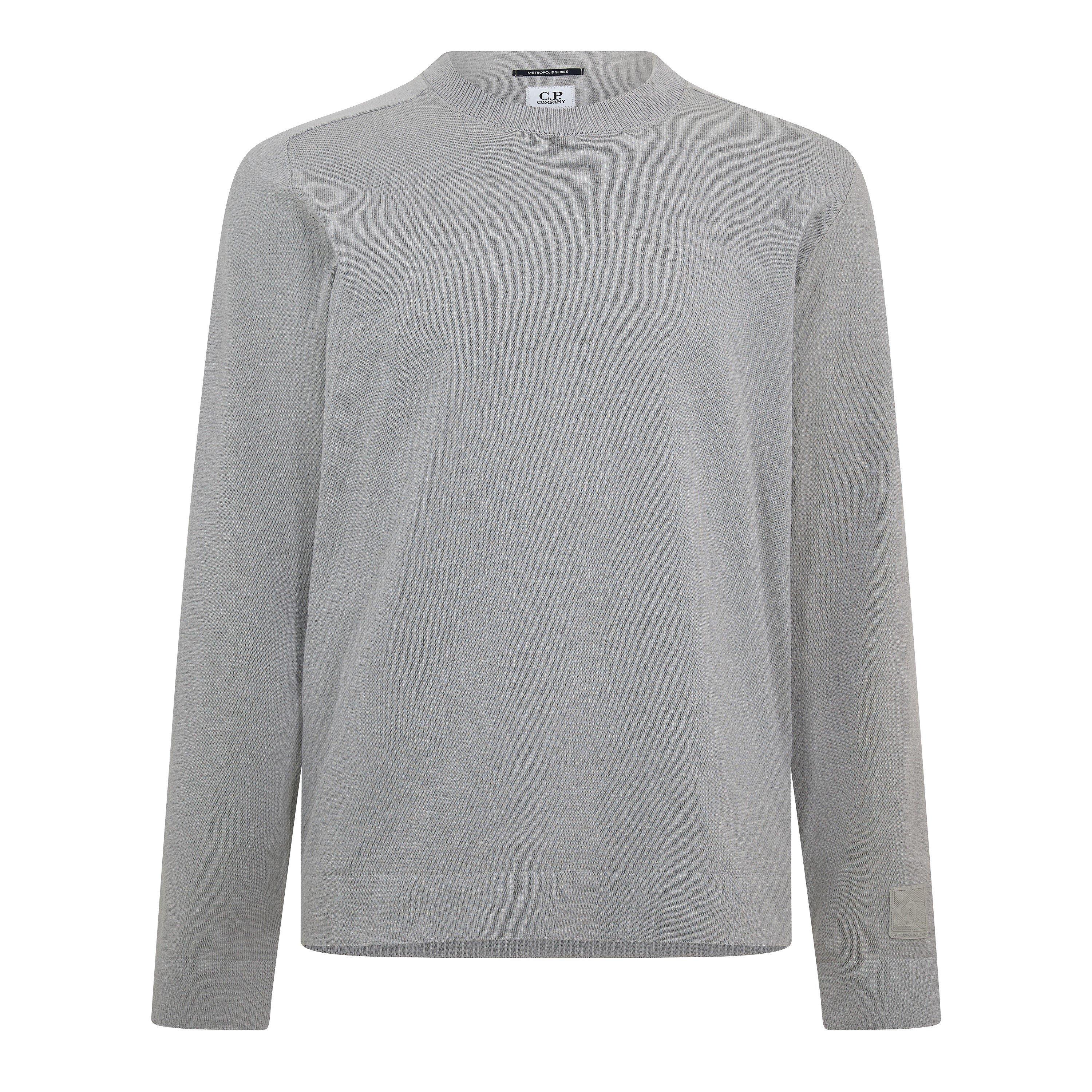 Flint Grey 936 - CP Company Metropolis - CPCM Crew Neck Knit Sn61 - 1