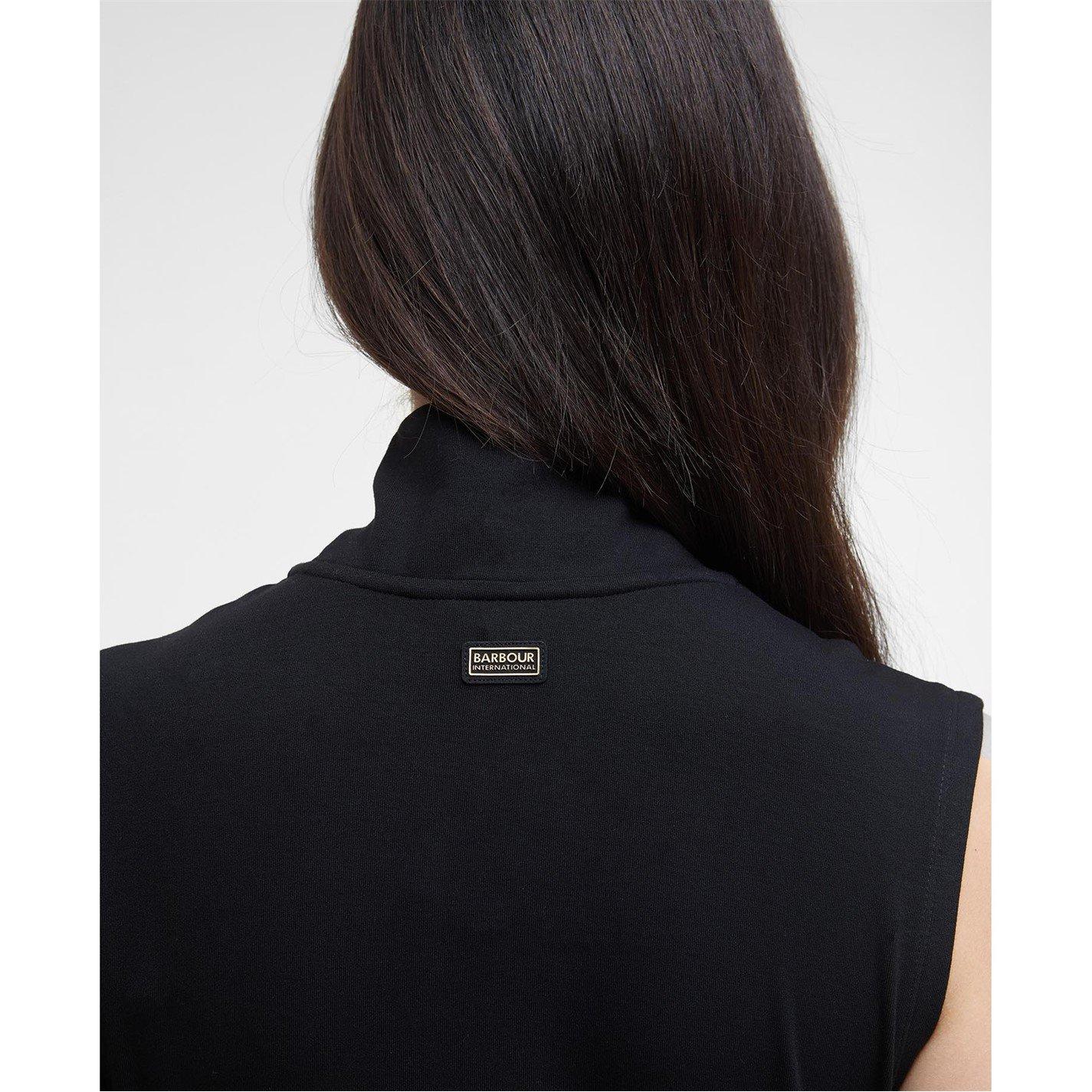 Black - Barbour International - Havana Midi Dress - 4