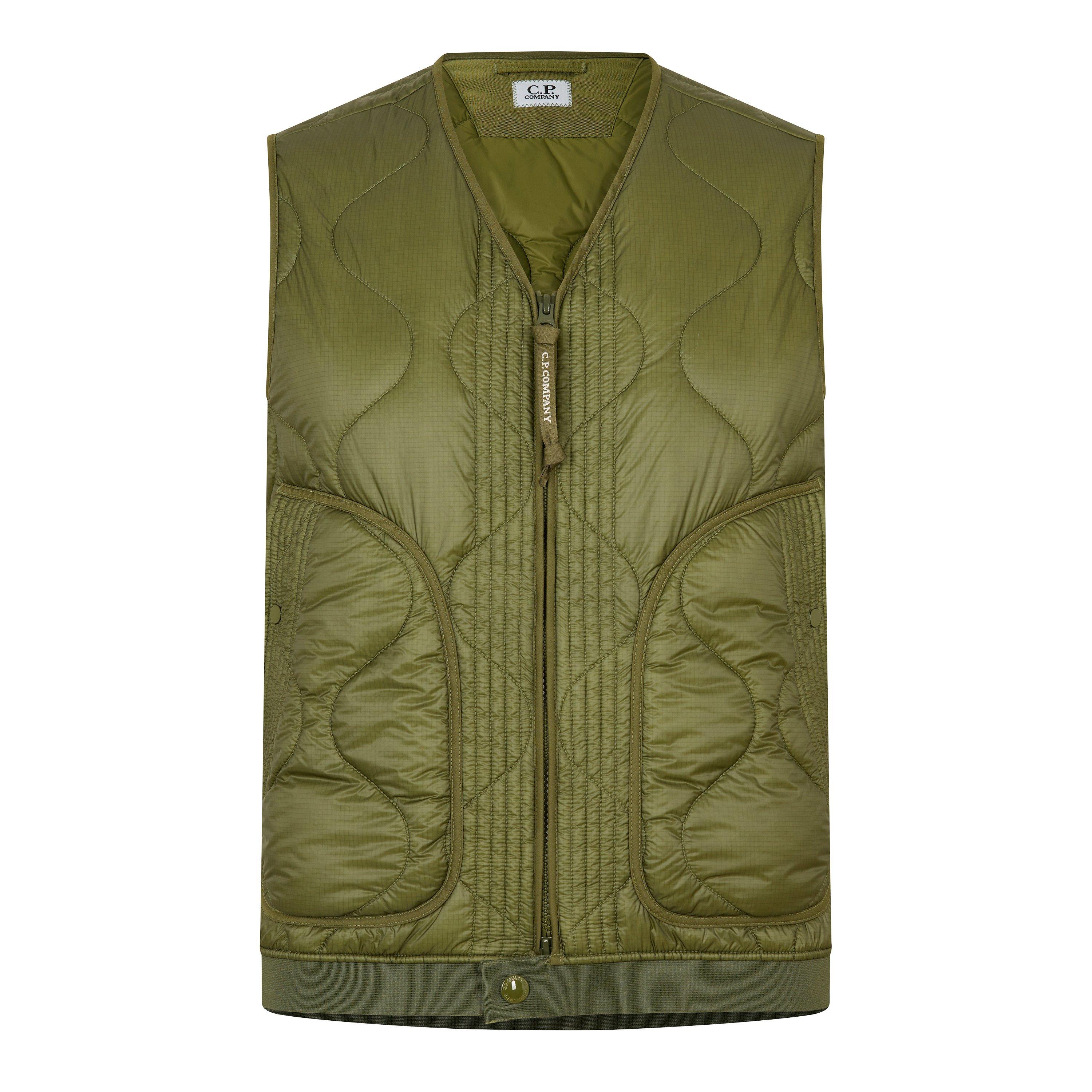 Capers 652 - CP Company - Men's Lens Quilted Sleeveless Gilet - 1