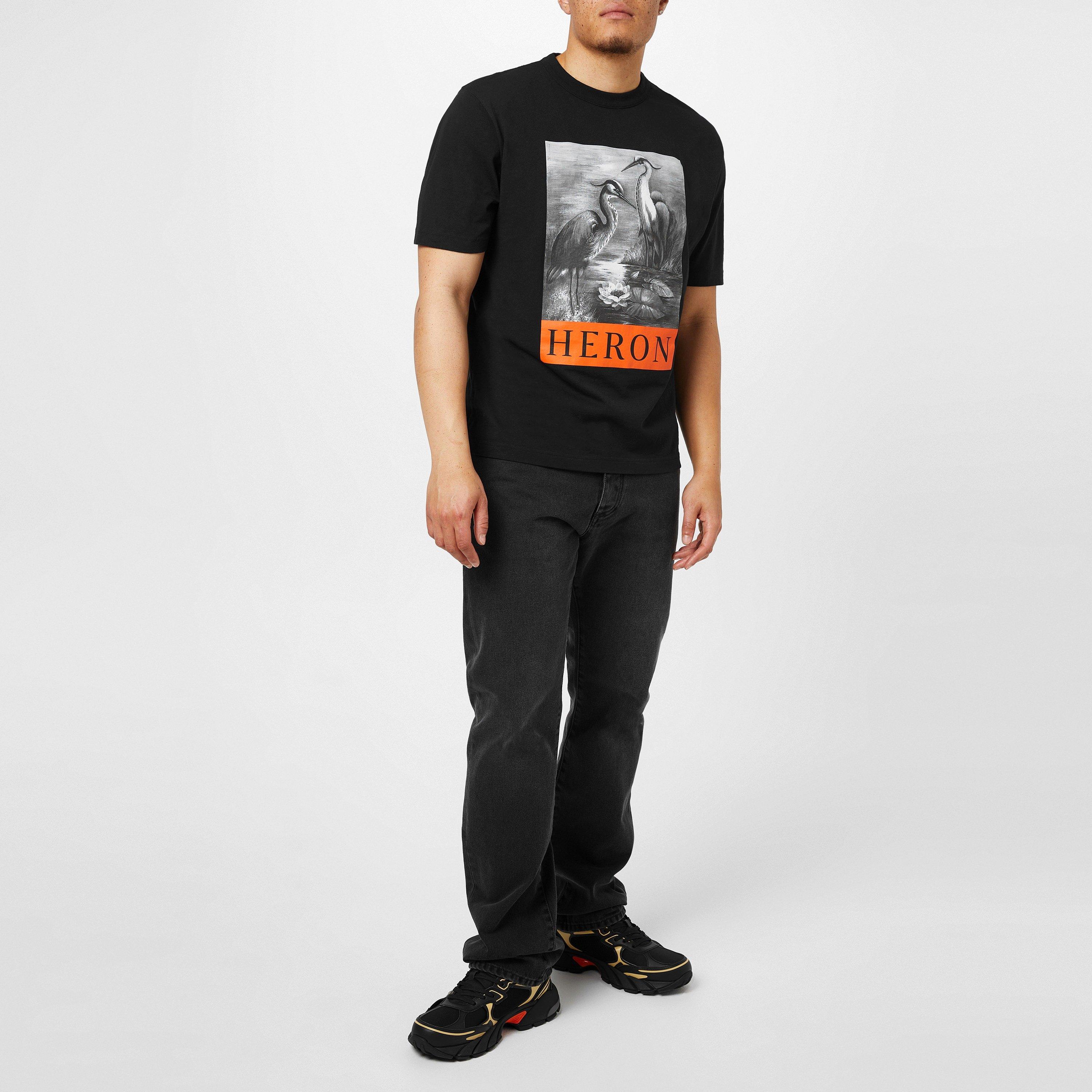 Black 1010 - Heron Preston - Heron T Shirt - 4