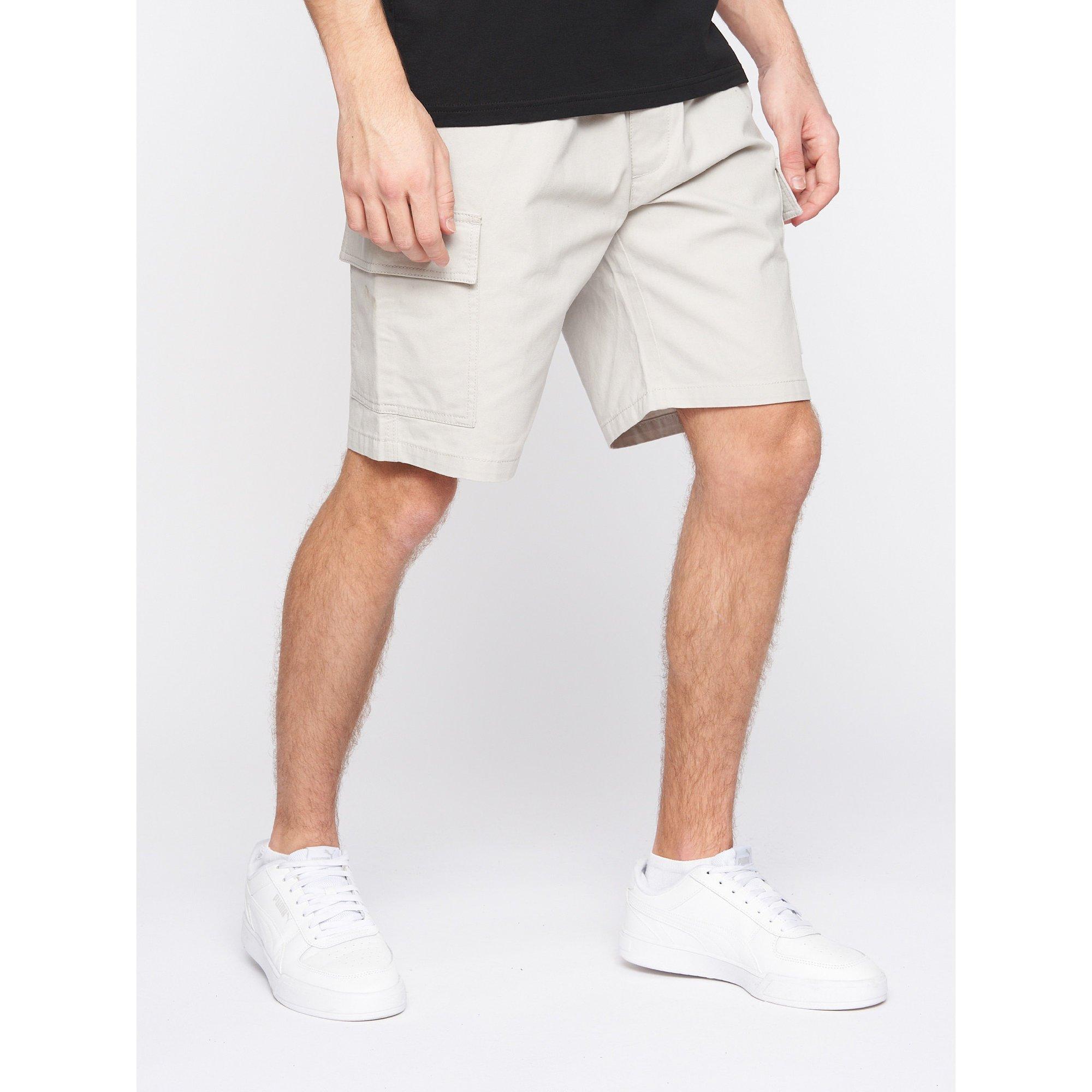 Blu navy/Pietra - Crosshatch - Men's Kathos 2 Pack Cargo Shorts - 4