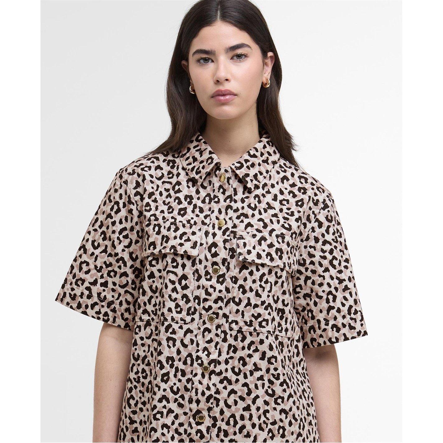 Multi - Barbour International - Harley Printed Mini Dress - 4