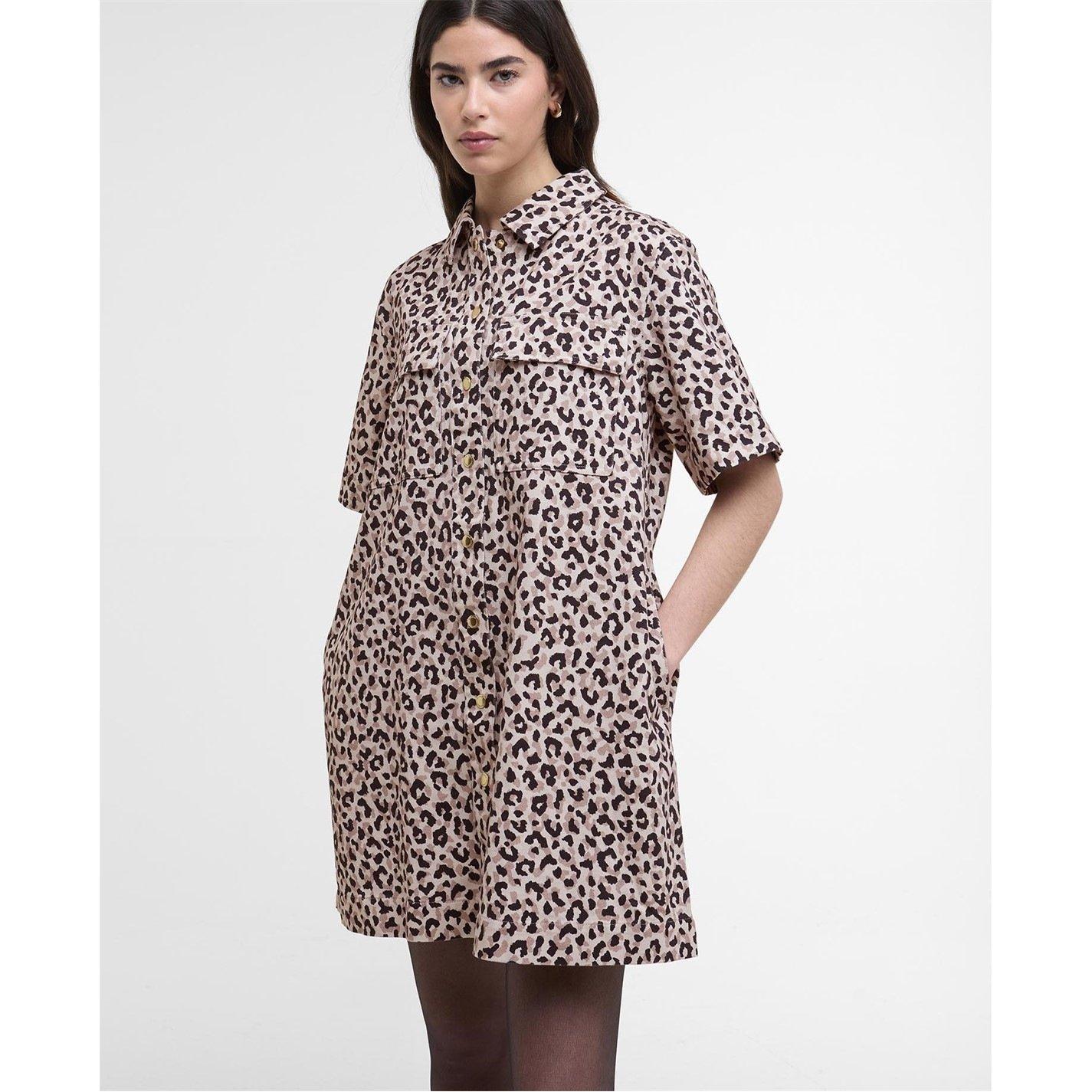 Multi - Barbour International - Harley Printed Mini Dress - 5