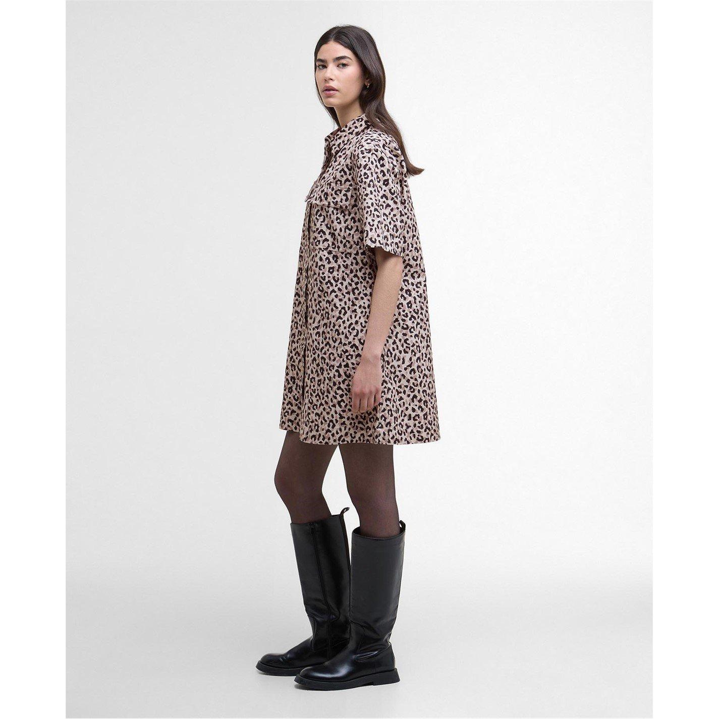 Multi - Barbour International - Harley Printed Mini Dress - 7