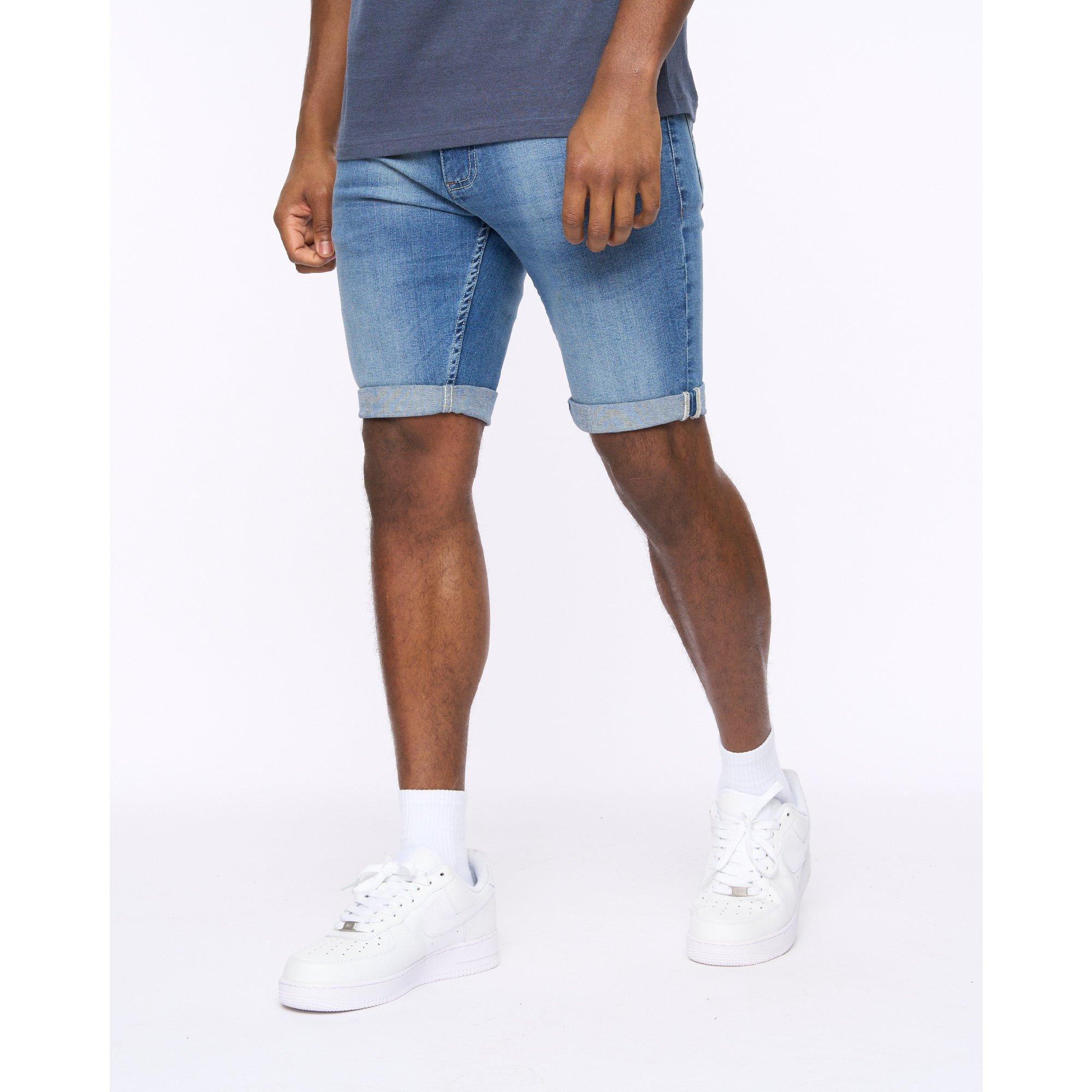 LAVAGGIO MEDIO - Crosshatch - Men's Tonwin Cotton Denim Shorts - 3