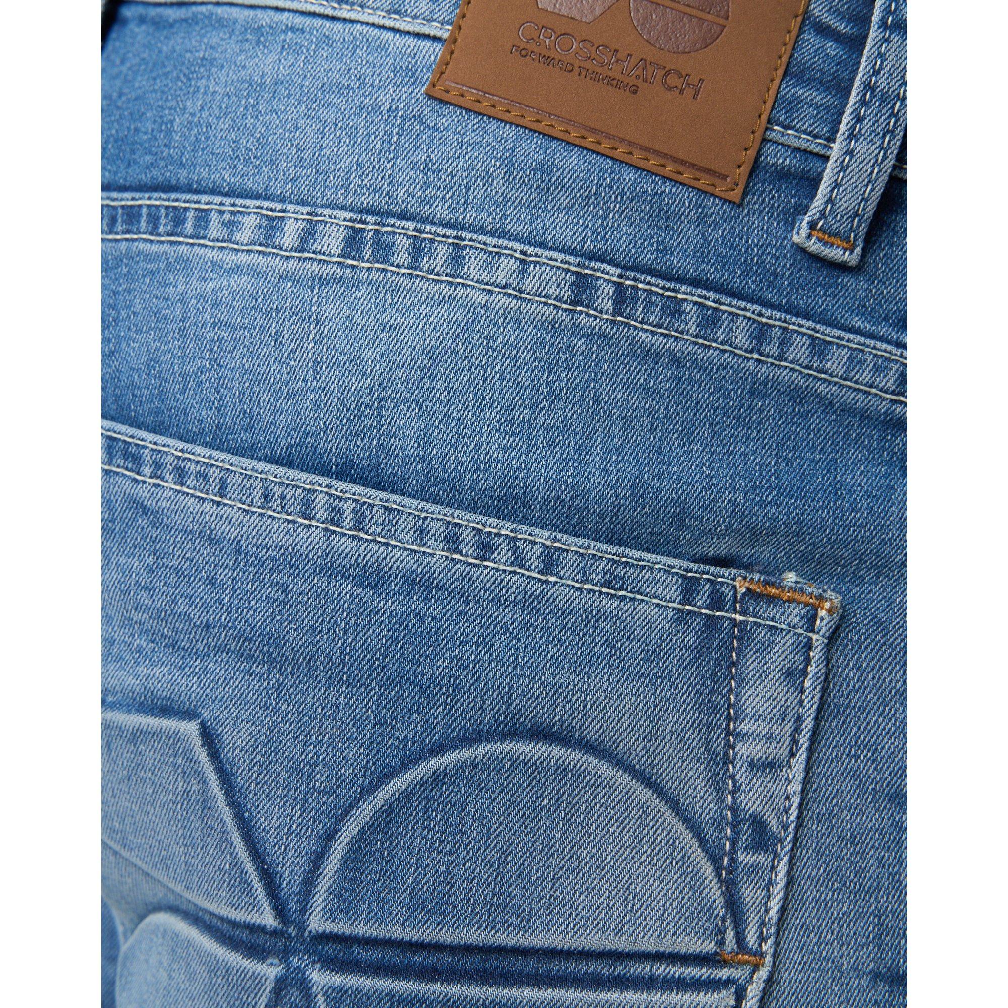 LAVAGGIO MEDIO - Crosshatch - Men's Tonwin Cotton Denim Shorts - 8