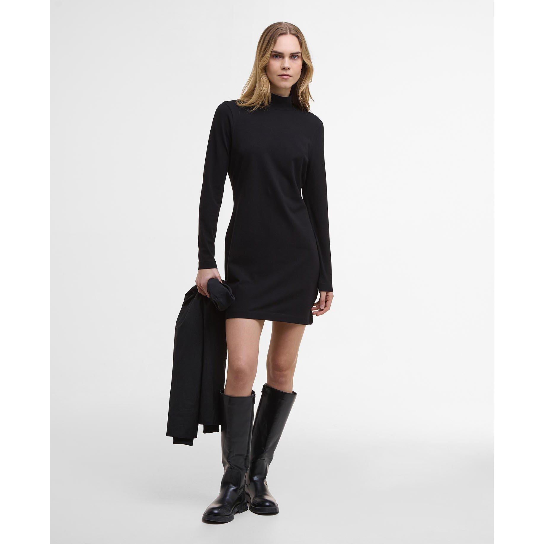 Black - Barbour International - Kylie Mini Dress - 6