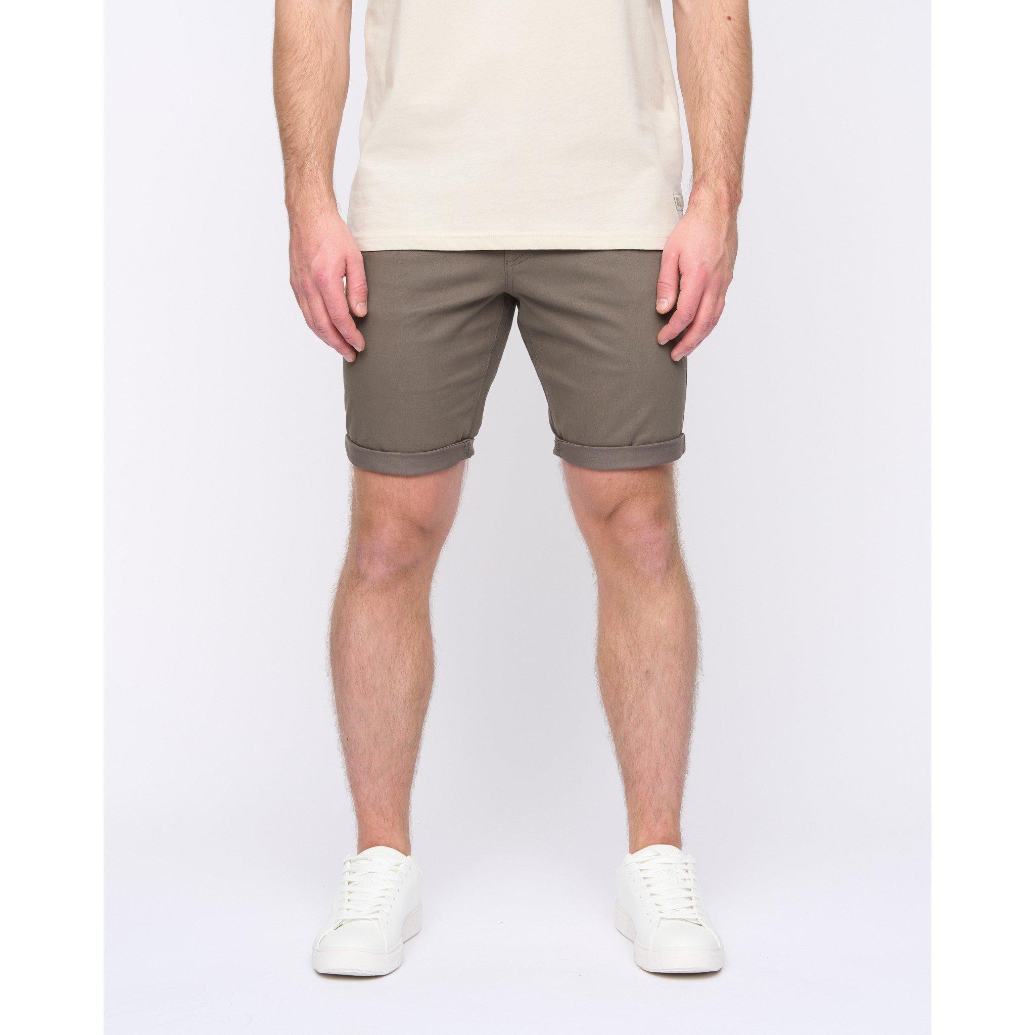 Olive - Duck and Cover - Men's Moreshore Chino Shorts - 3