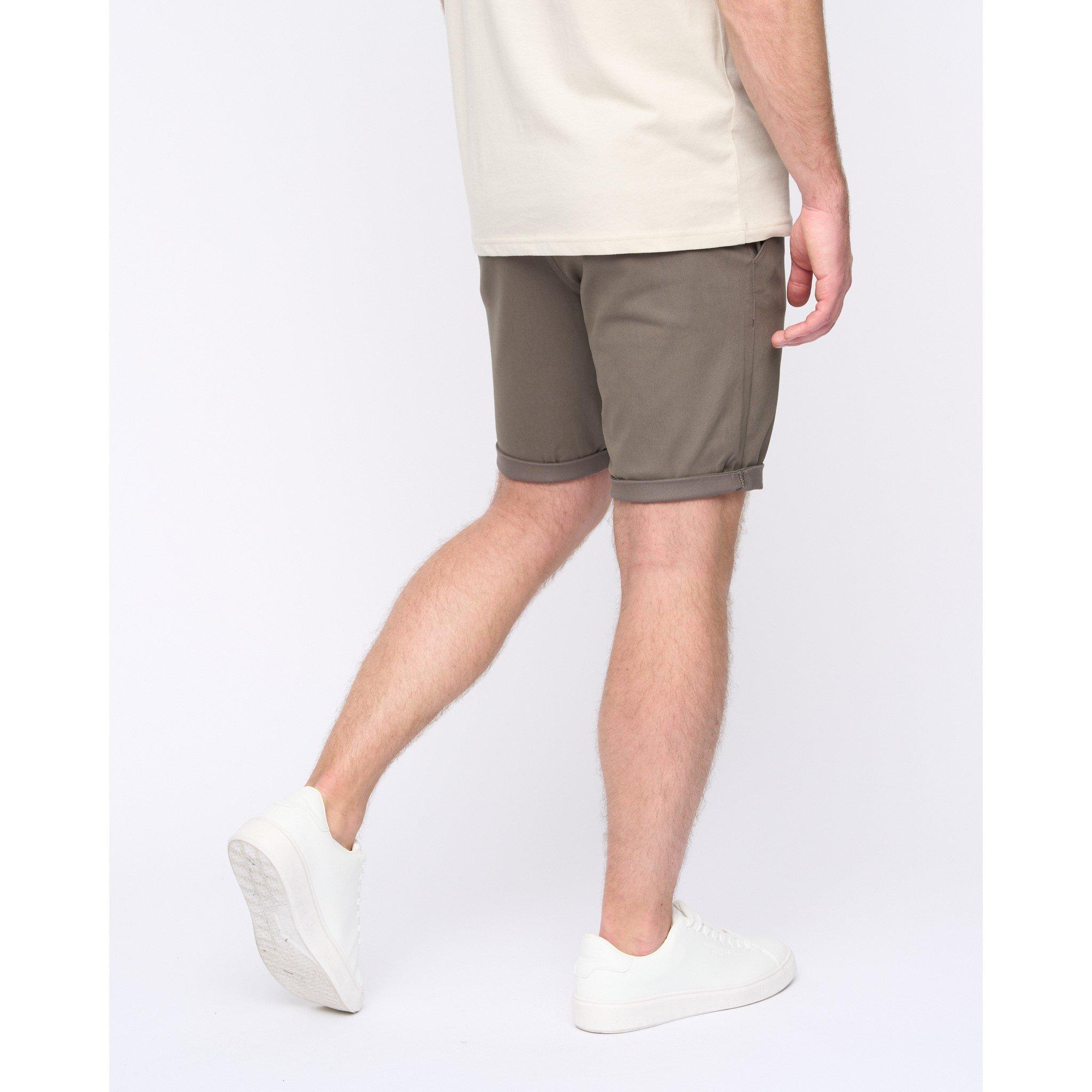 Olive - Duck and Cover - Men's Moreshore Chino Shorts - 4