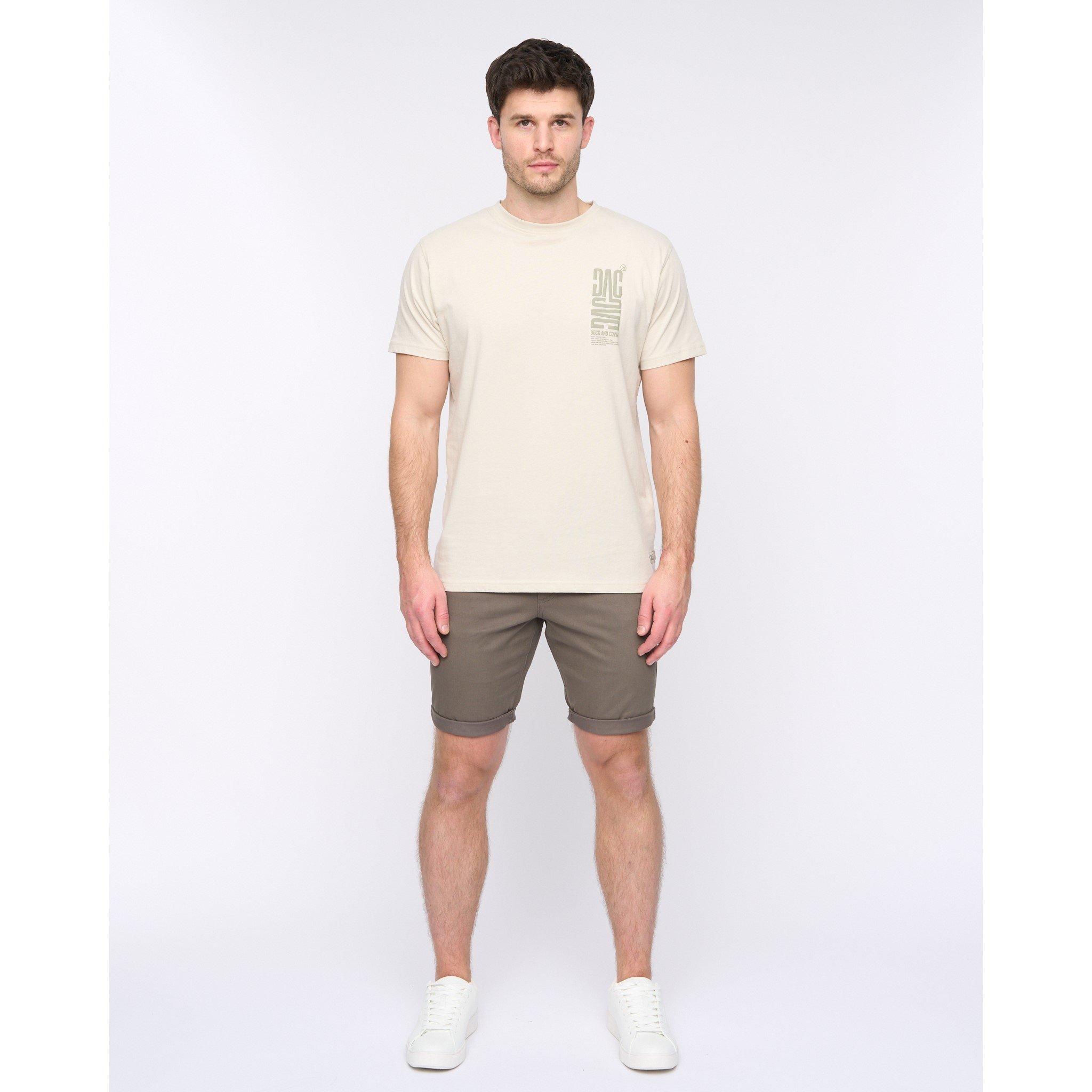 Olive - Duck and Cover - Men's Moreshore Chino Shorts - 5