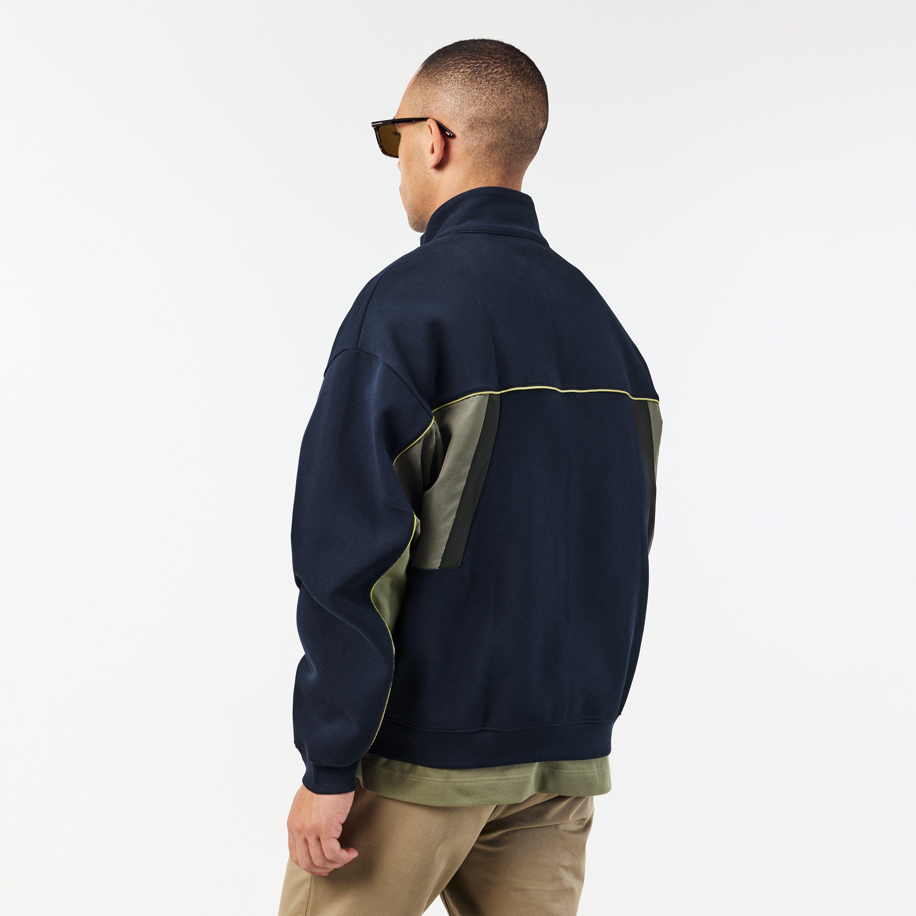 Navy/Sapwood - Lacoste - Crew Neck Jumper - 4