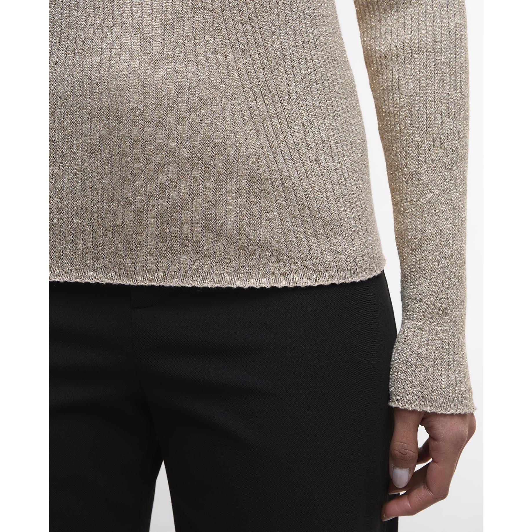 Oat - Barbour International - Stella Ribbed Jumper - 5