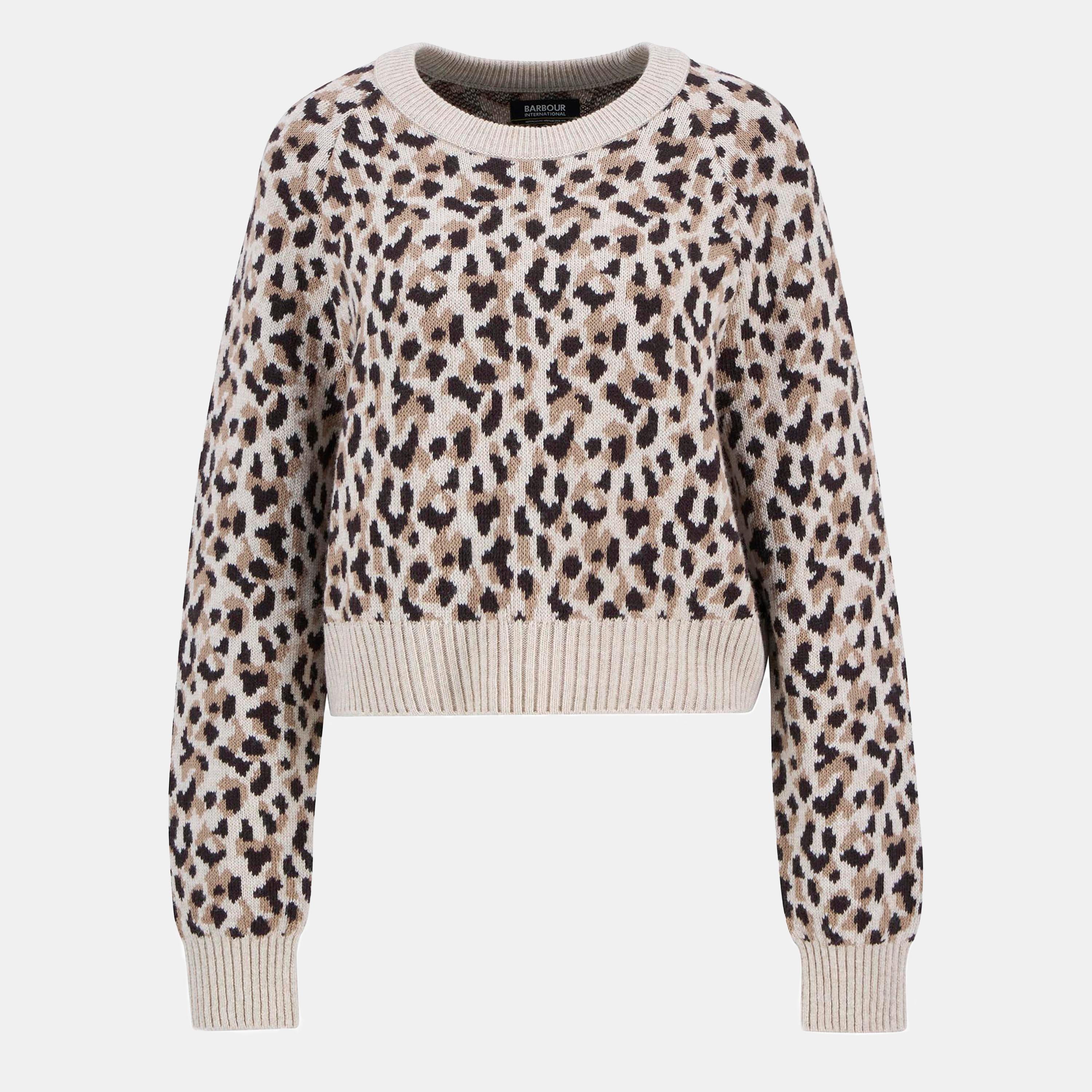 Barbour International Harley Printed Crew Jumper - Multi - Size 16 (XL)