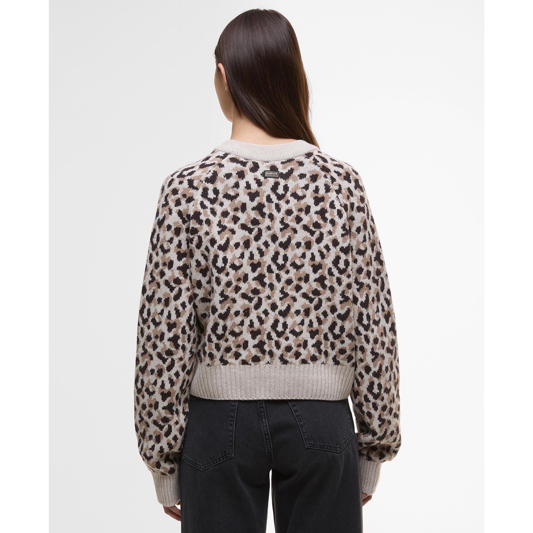 Multi - Barbour International - Harley Printed Crew Jumper - 3