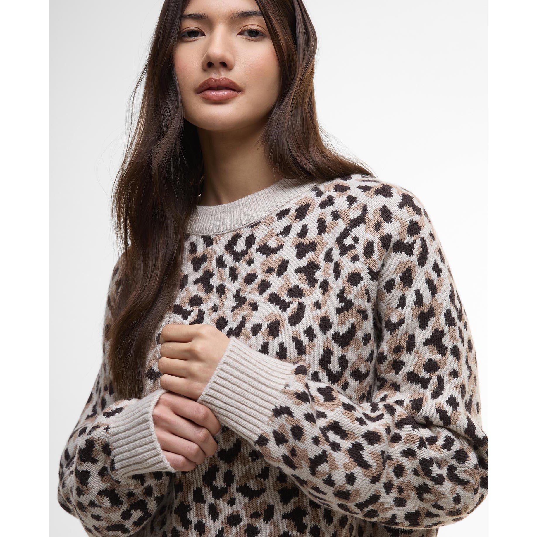 Multi - Barbour International - Harley Printed Crew Jumper - 4