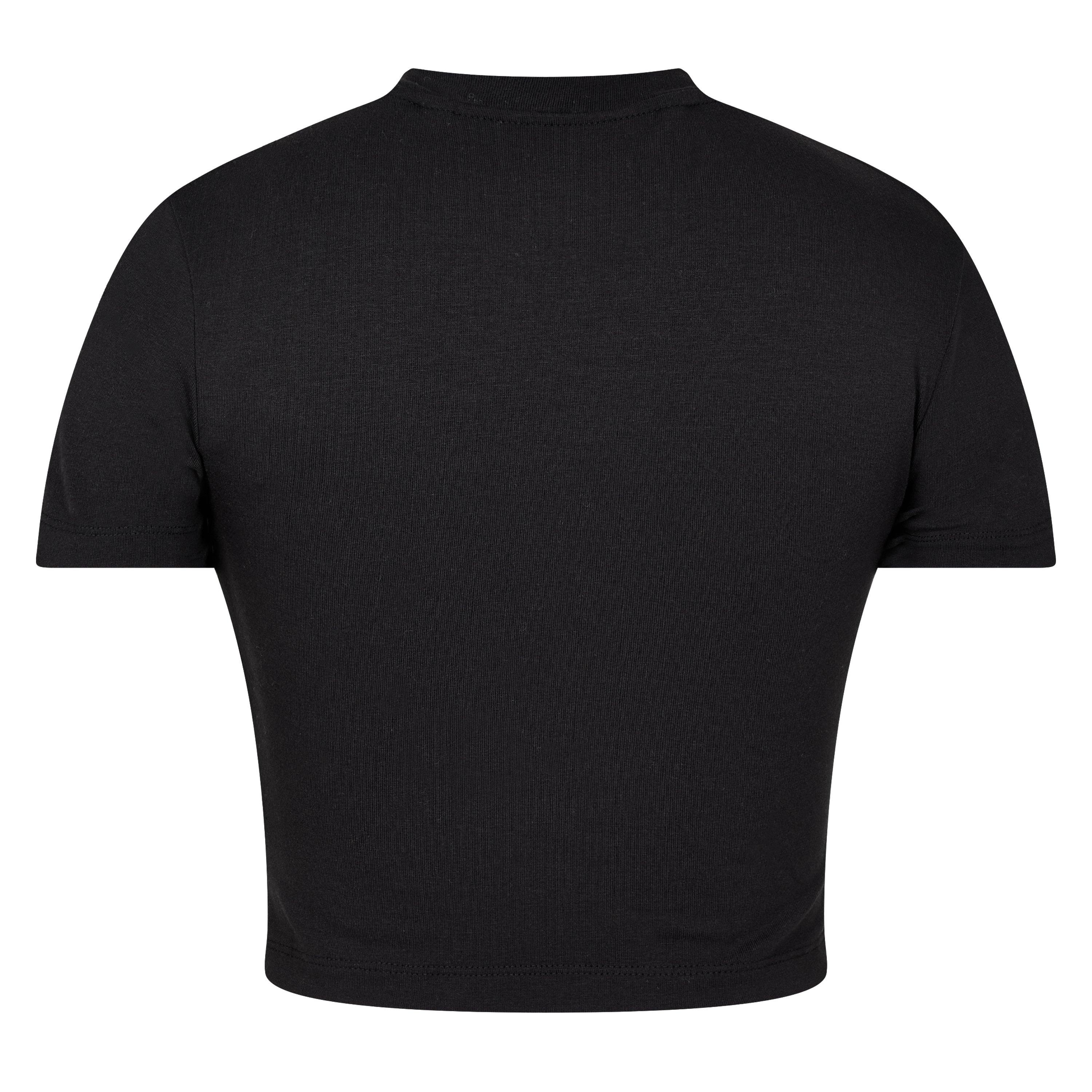 Black - Palm Angels - Logo Baby Tee - 6