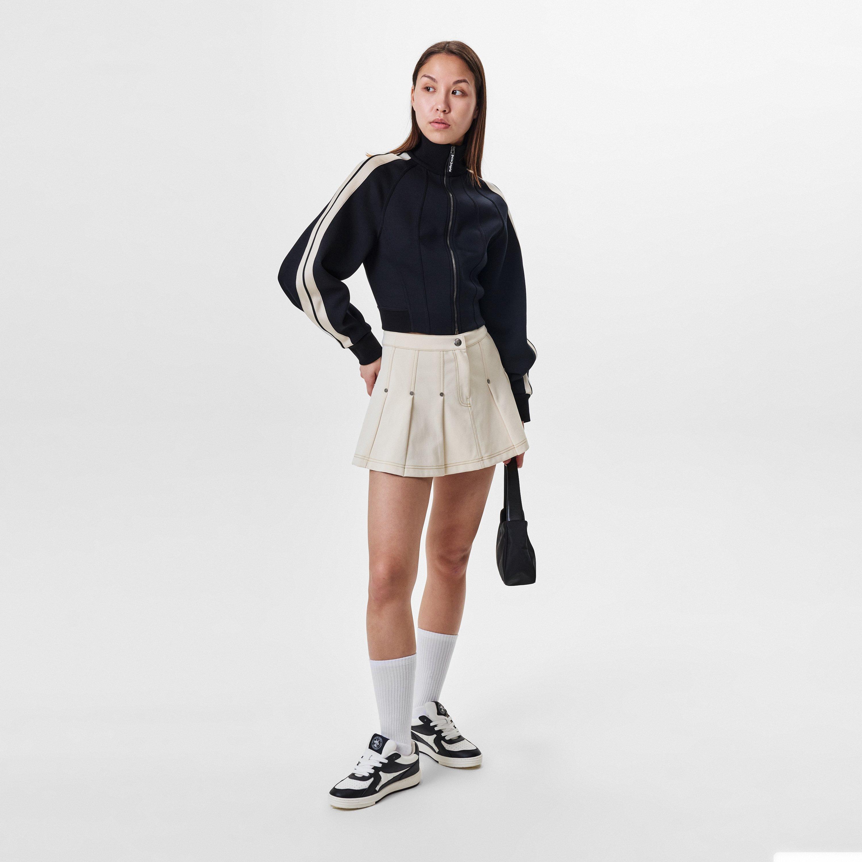 Ivory - Palm Angels - Pleated  Mini Skirts - 5