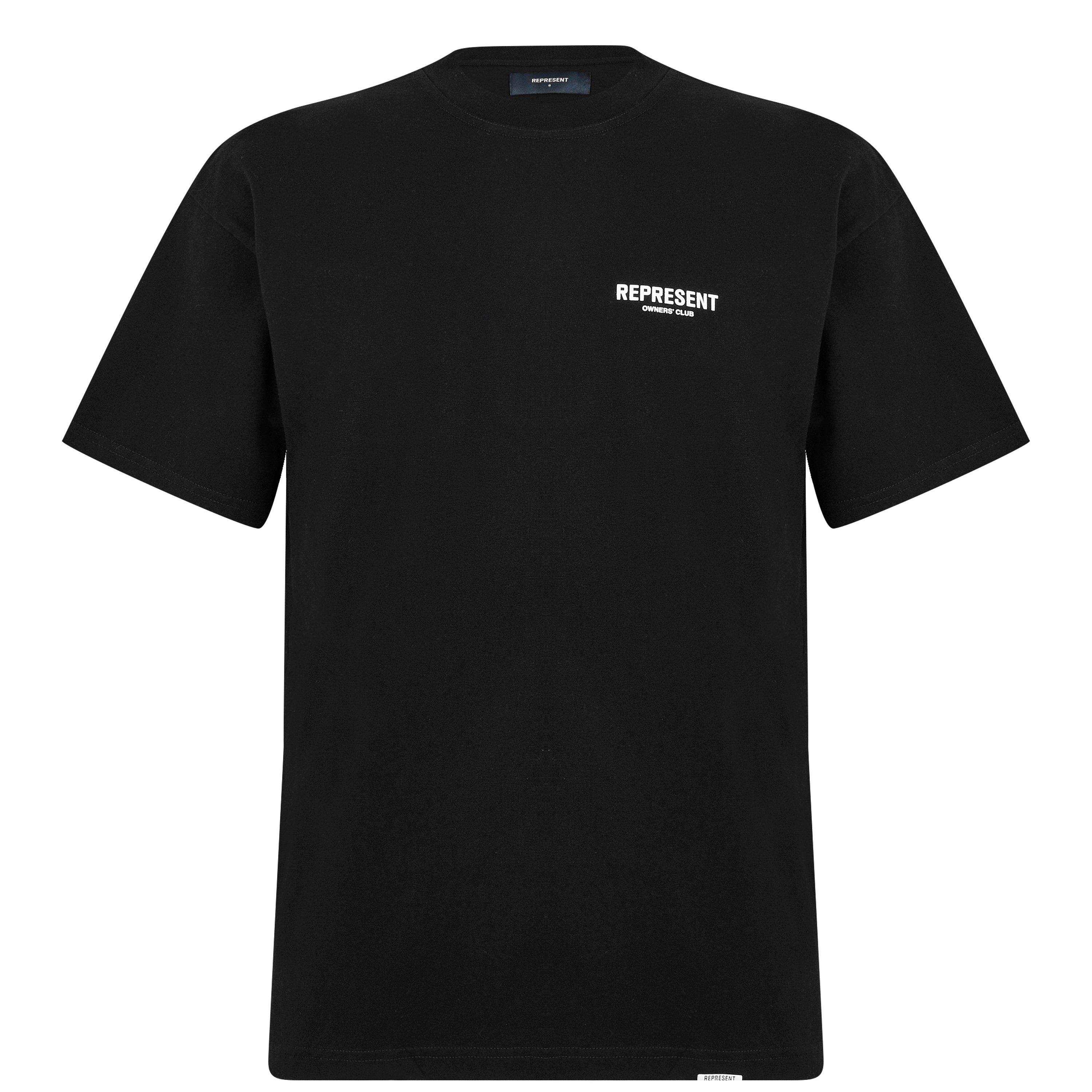 Black 01 - Represent - Men's Owners Club Oversized Fit T-Shirt - 7