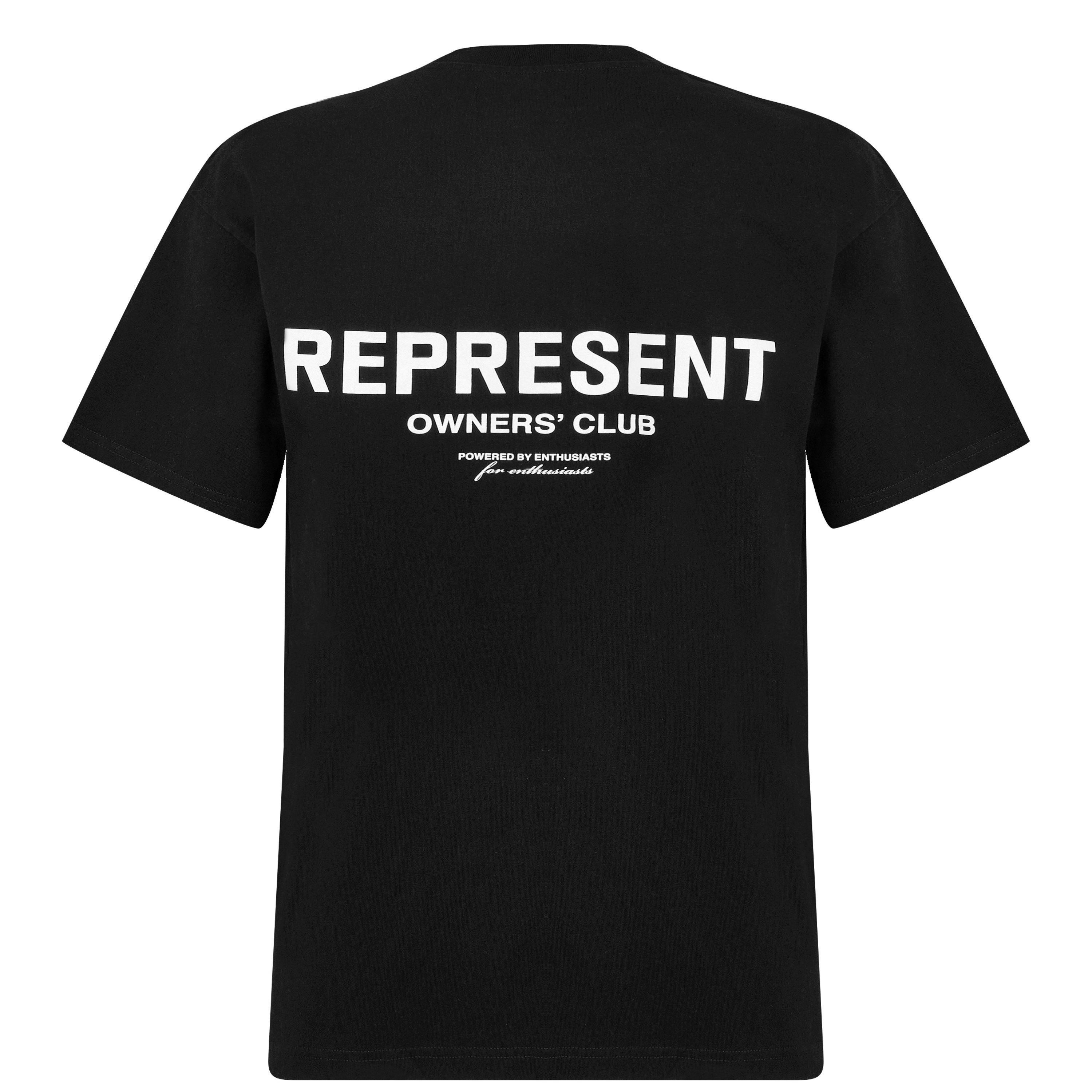 Black 01 - Represent - Men's Owners Club Oversized Fit T-Shirt - 8