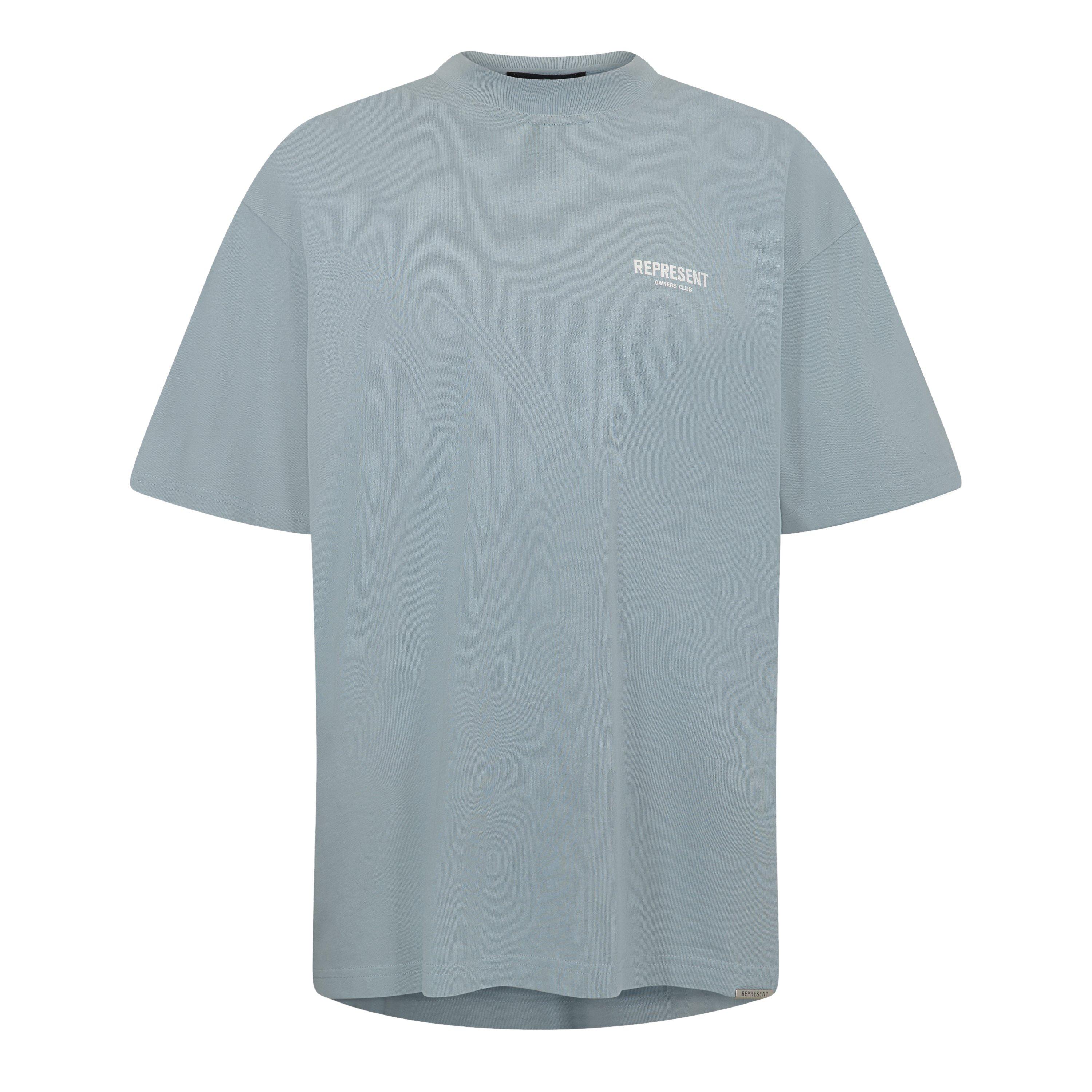 Represent Men's Owners Club Oversized Fit T-Shirt - Powder Blue - Size 2XL