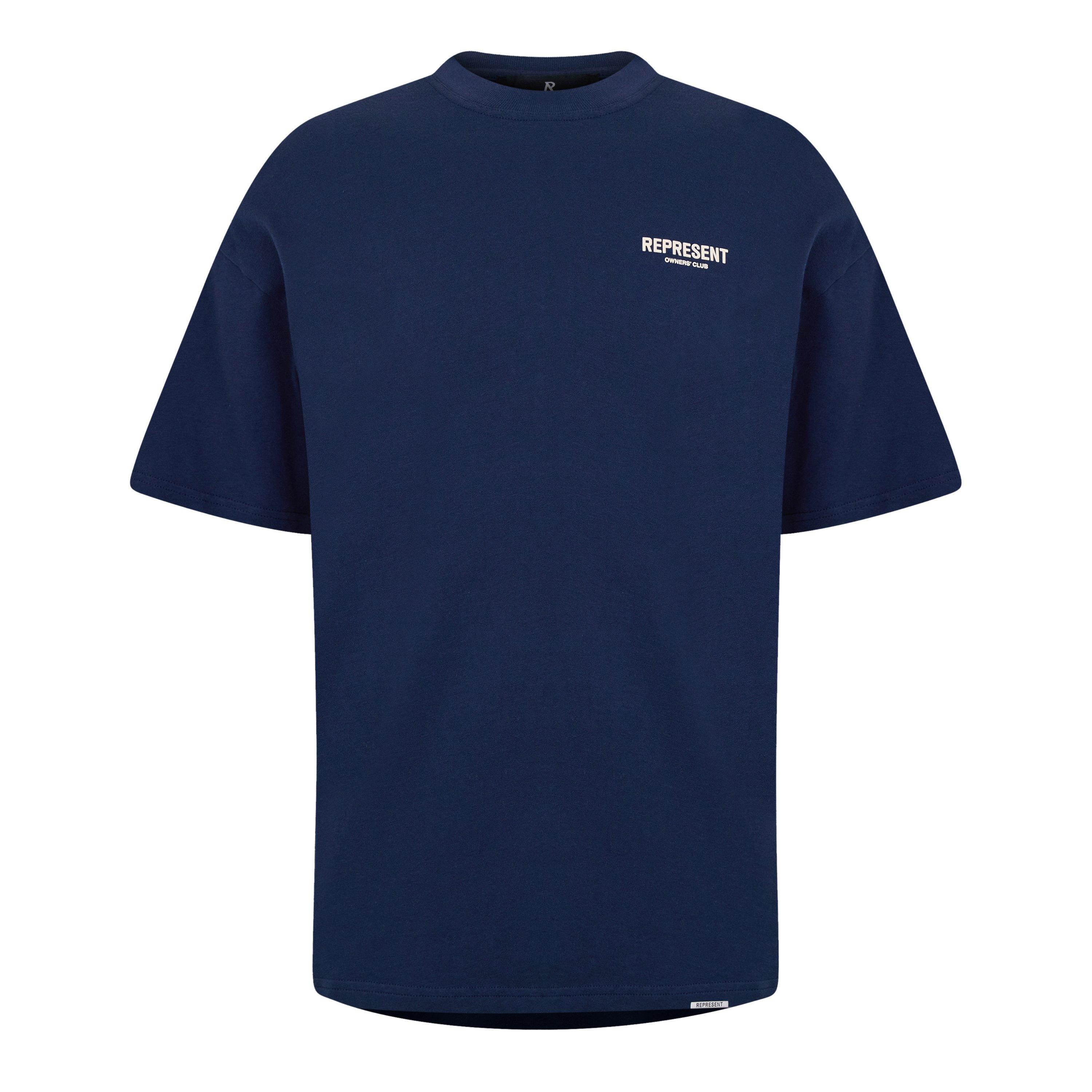Represent Men's Owners Club Oversized Fit T-Shirt - Navy - XL