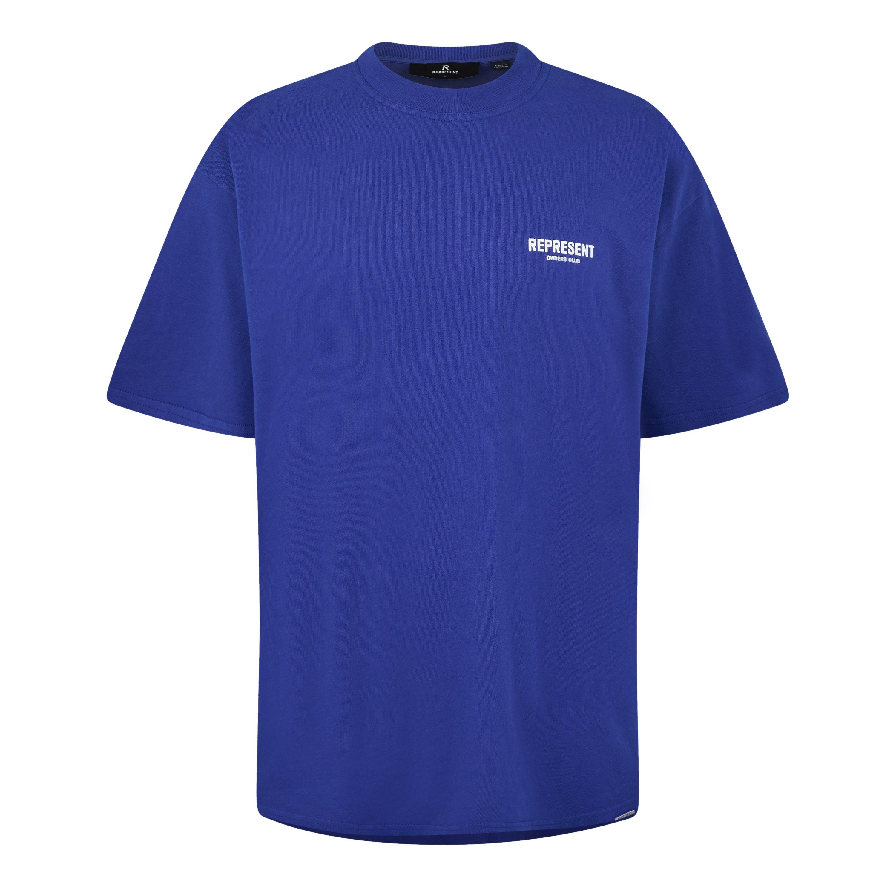 Represent Men's Owners Club Oversized Fit T-Shirt - Cobalt - 2X Small