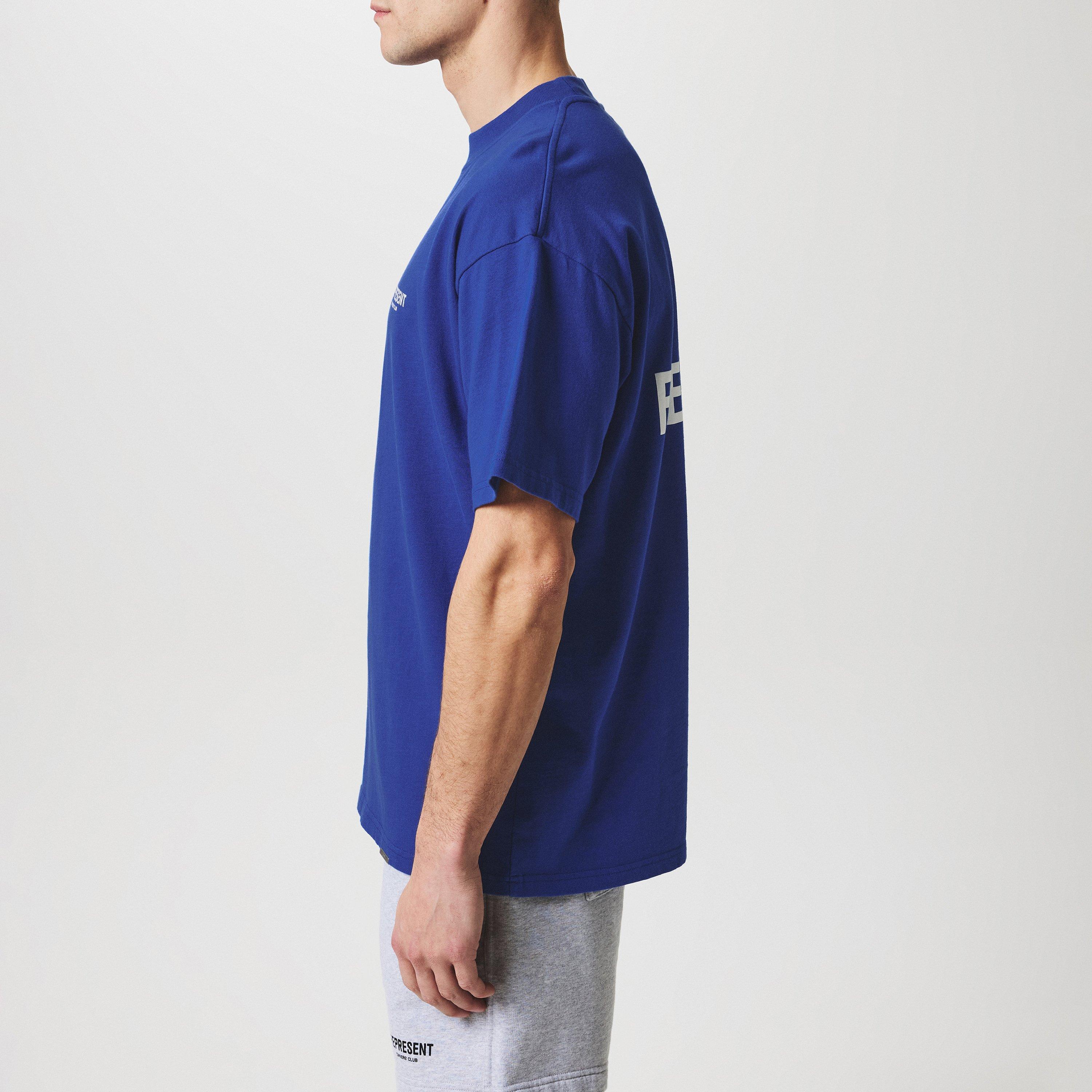 Cobalt - Represent - Men's Owners Club Oversized Fit T-Shirt - 5