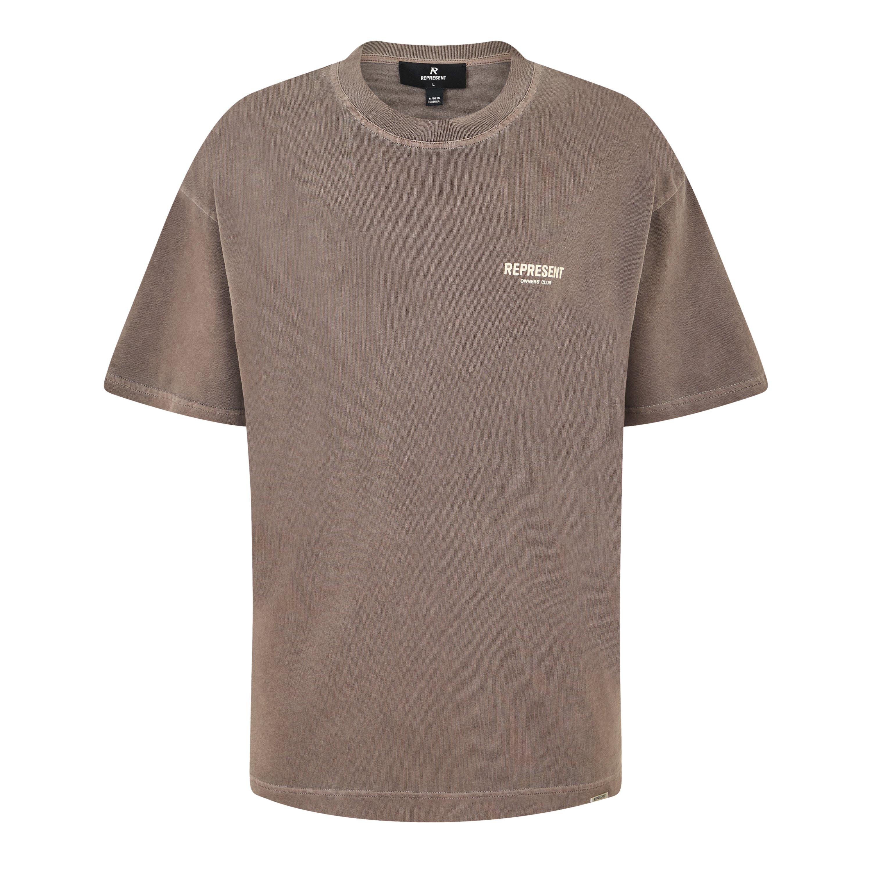 Represent Men's Owners Club Oversized Fit T-Shirt - Fog - XS