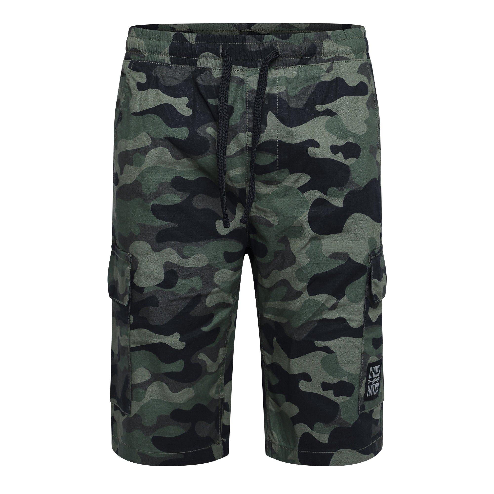 OLIVE CAMO - Crosshatch - CH Camtort Shorts Sn64 - 1