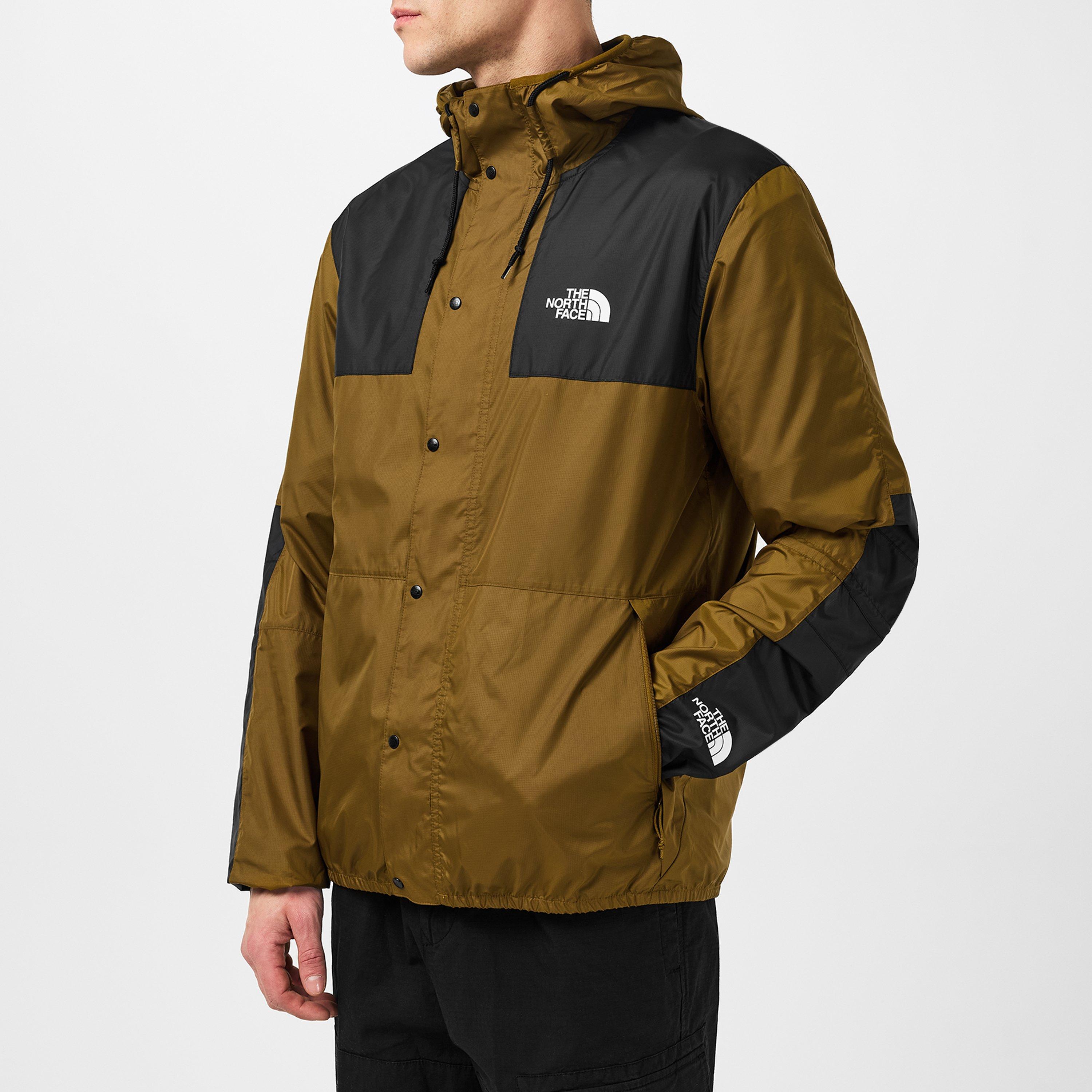 Moss Green - The North Face - Men's Mountain Packable Windbreaker - 3