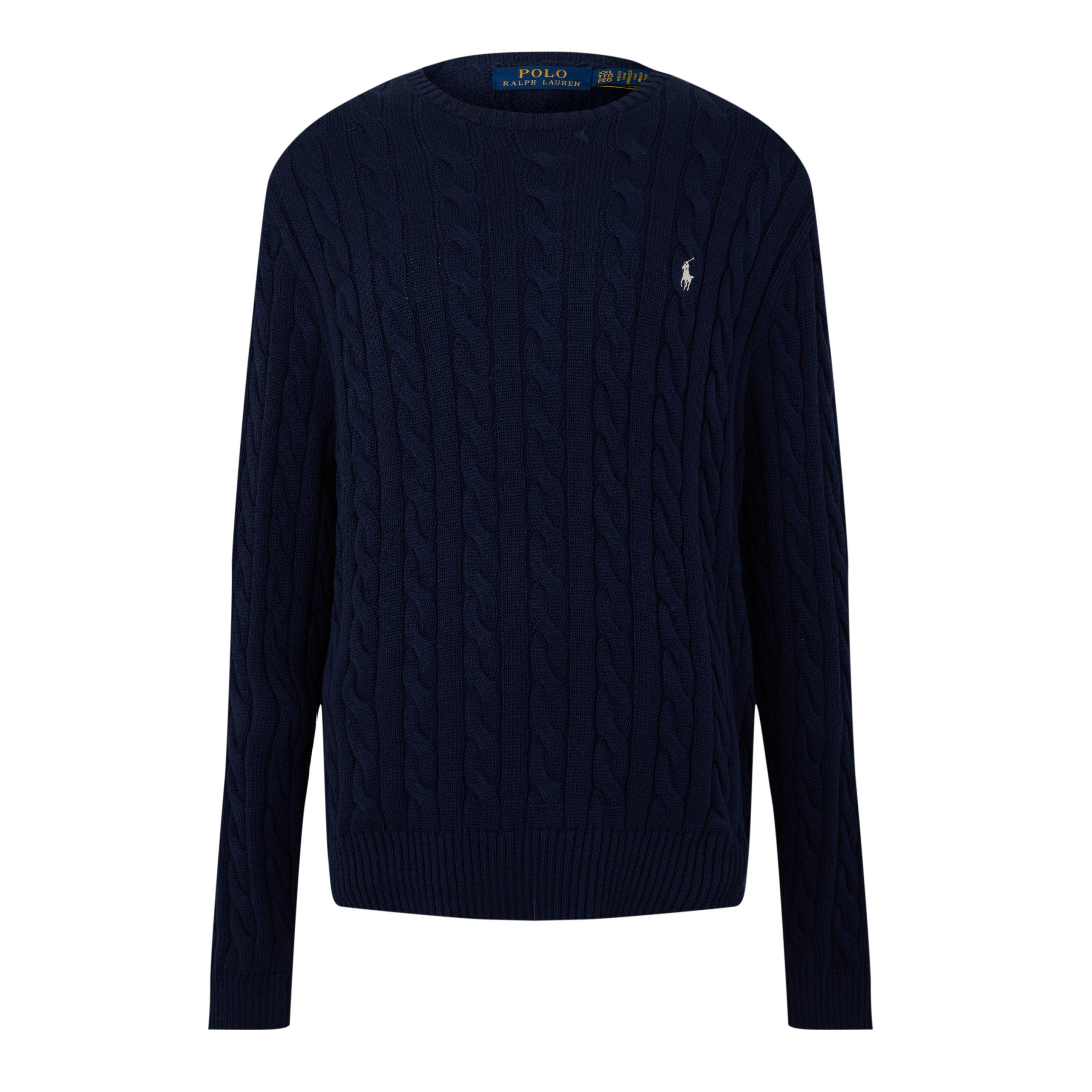 Bright Navy - Polo Ralph Lauren - Polo Cable PP Crw Kn Sn99 - 1