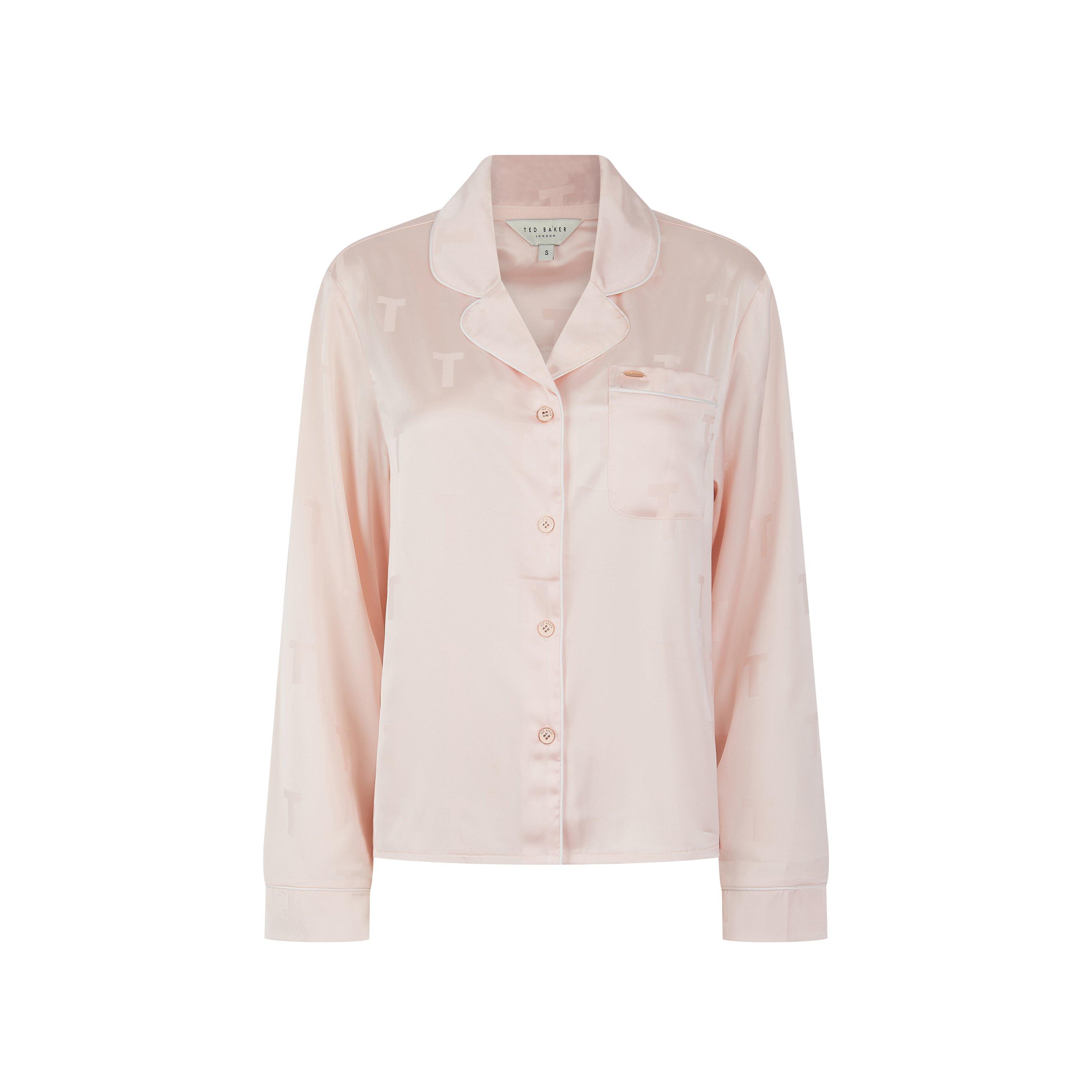 Ted Baker Women's Bak Peggy Set Long Sleeve Pyjama Set - Pink - 16 (XL)