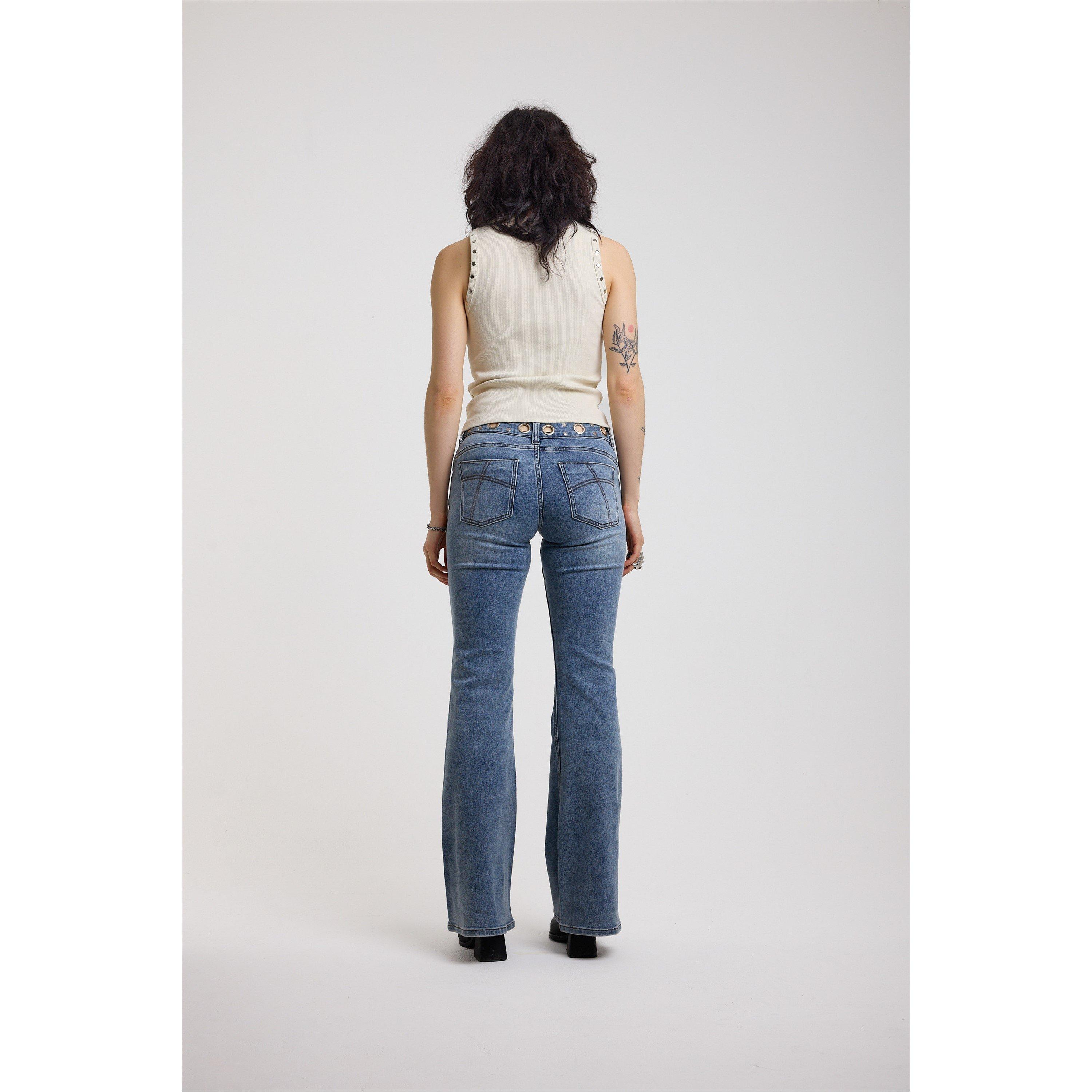 Blue - The Ragged Priest - Women's Bootcut Jeans - 5