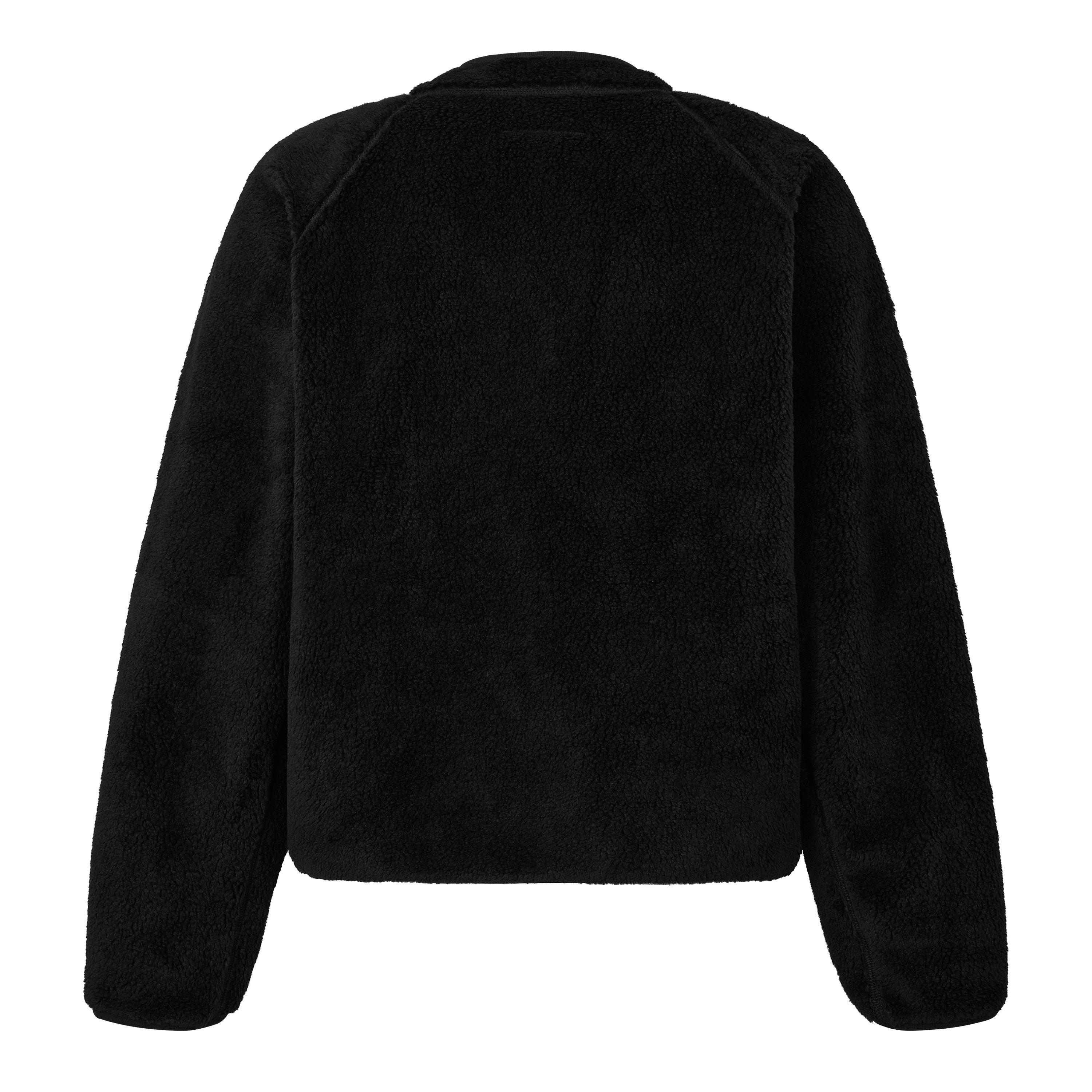 Black - MM6 Maison Margiela - Reversible Teddy Fleece Sweatshirt - 2