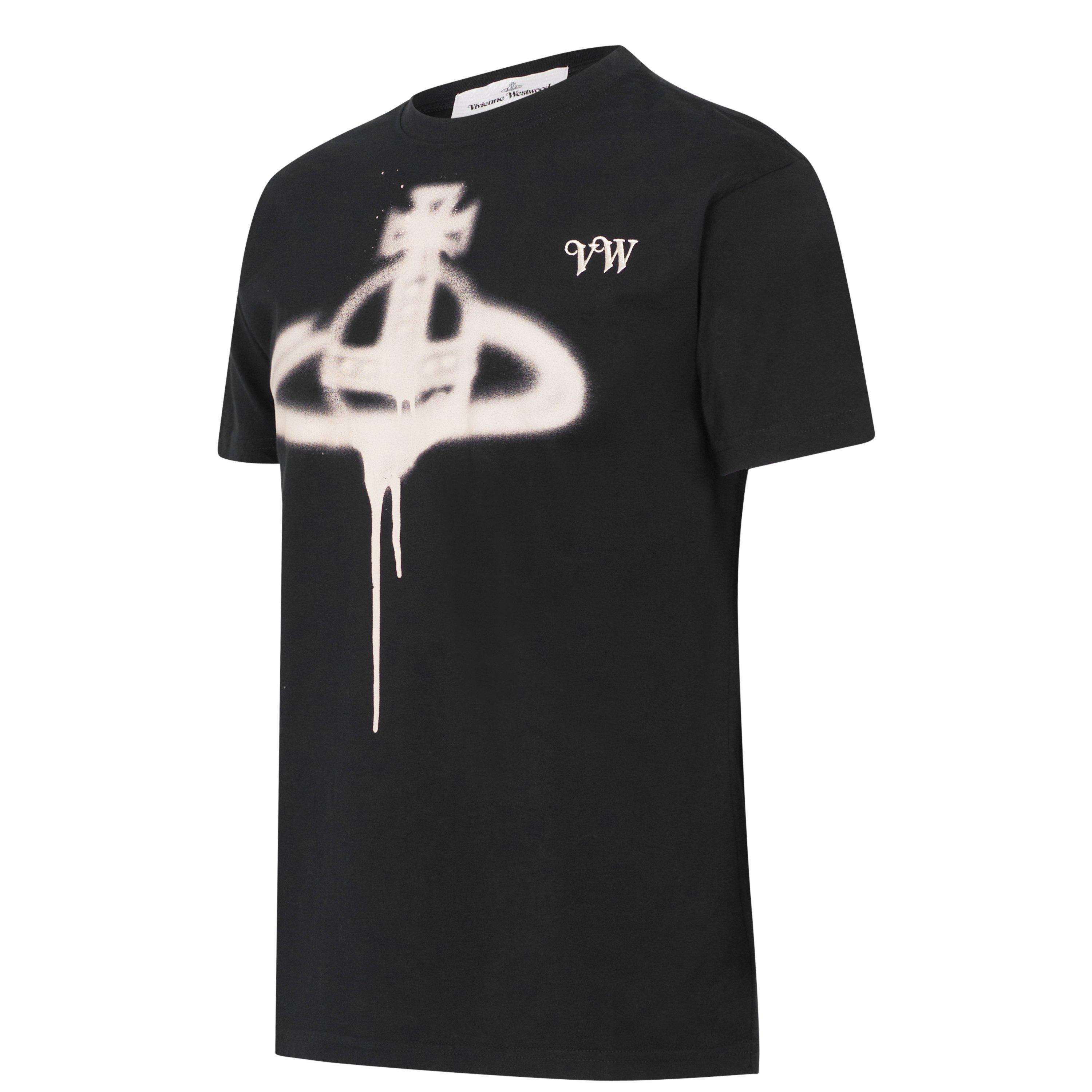 Black - Vivienne Westwood - Spray Orb T Shirt - 7