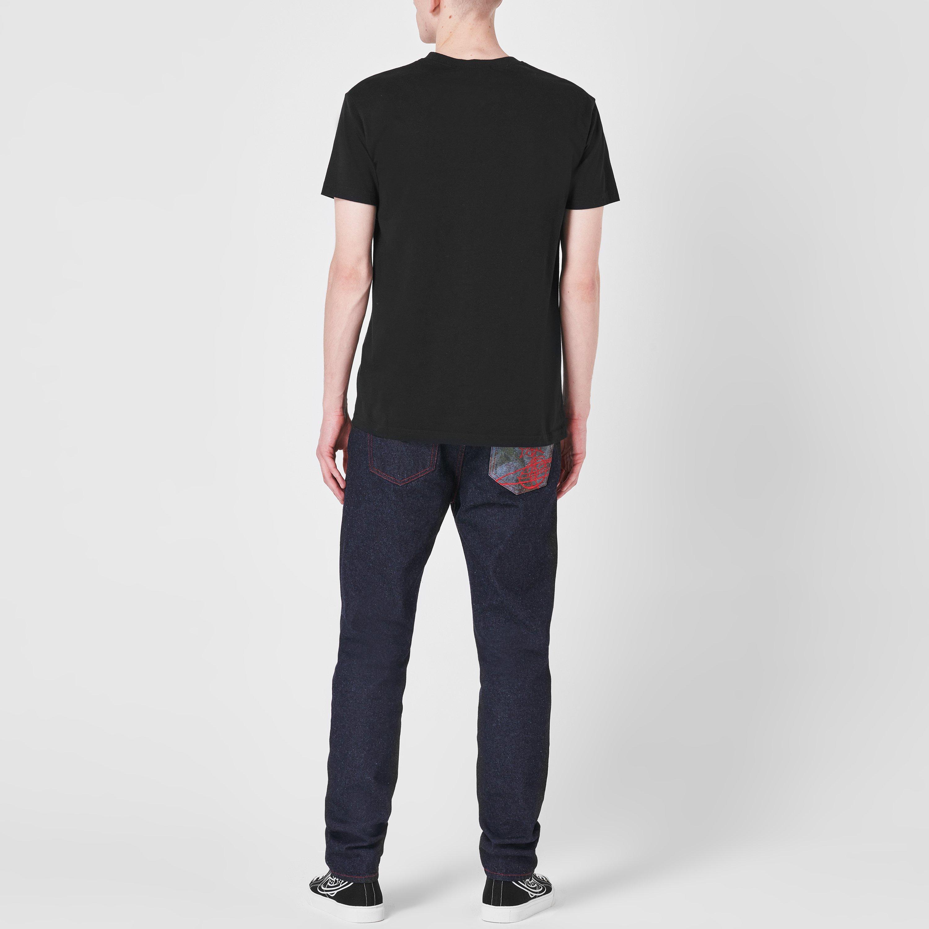 Black - Vivienne Westwood - Spray Orb T Shirt - 4