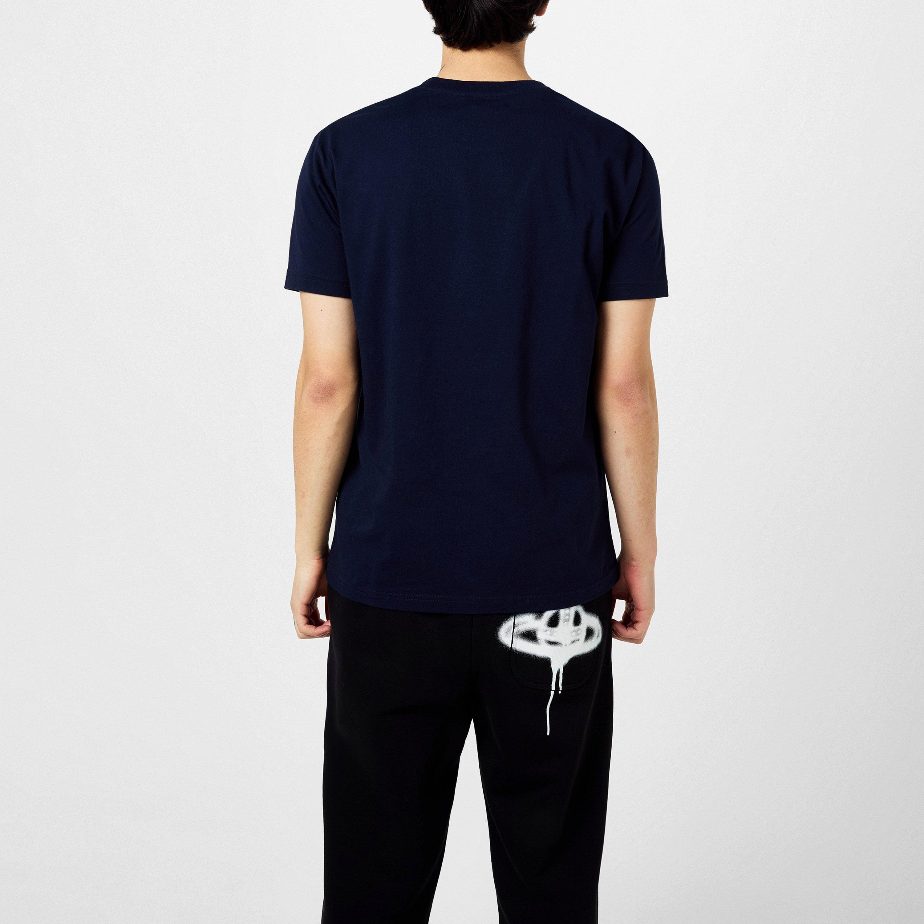 Navy - Vivienne Westwood - Spray Orb T Shirt - 3