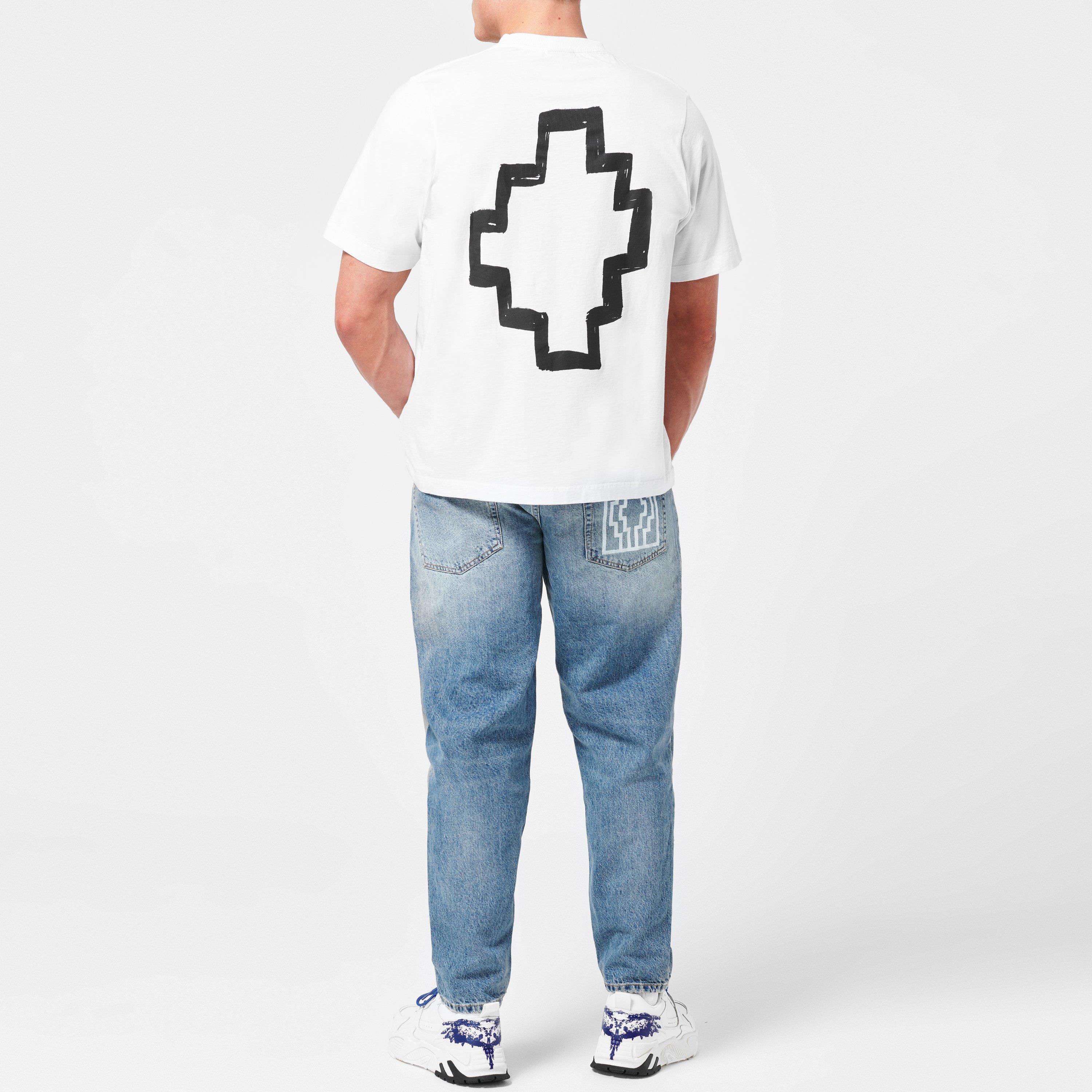 White 0110 - Marcelo Burlon - Cross Over T-Shirt - 4
