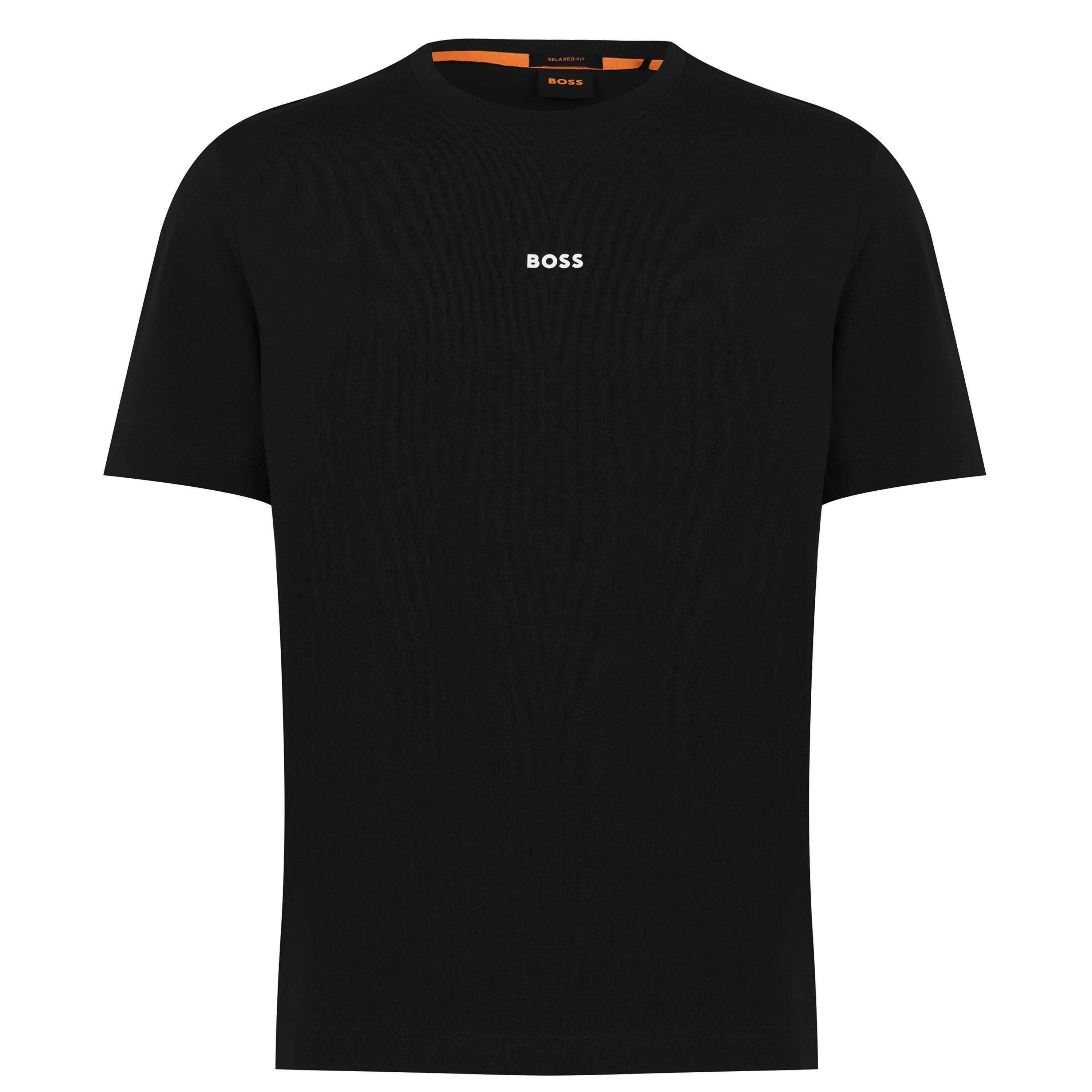 Black 001 - Boss - Men's Oversized T-Shirt - 7