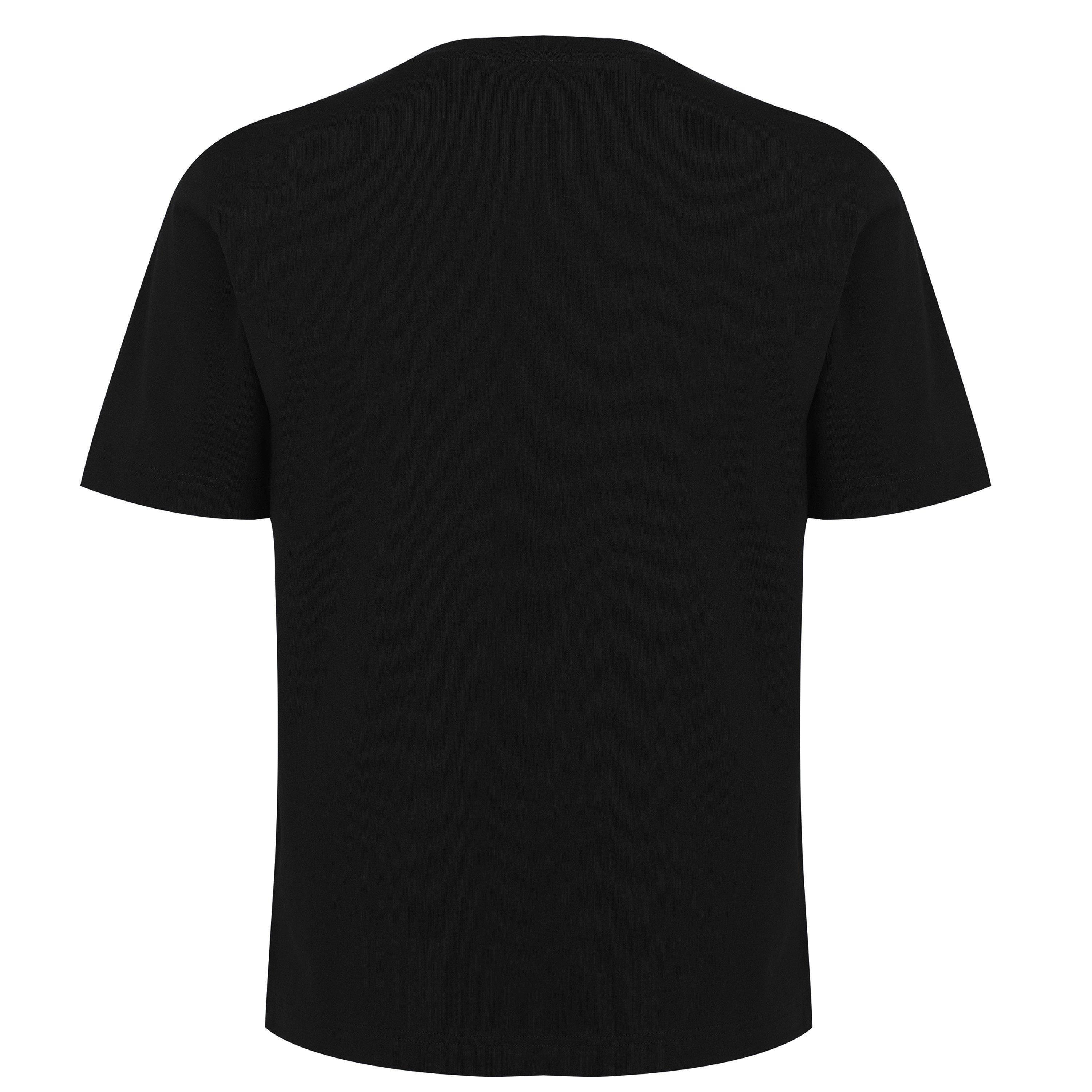 Black 001 - Boss - Men's Oversized T-Shirt - 8