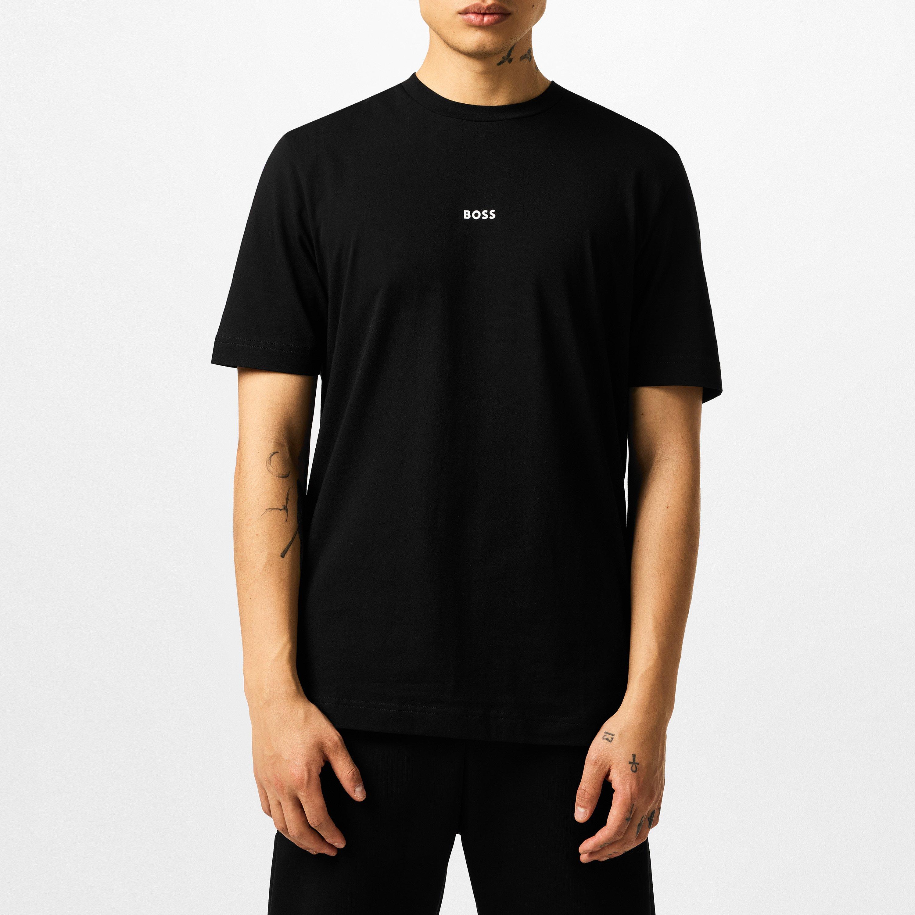 Black 001 - Boss - Men's Oversized T-Shirt - 3