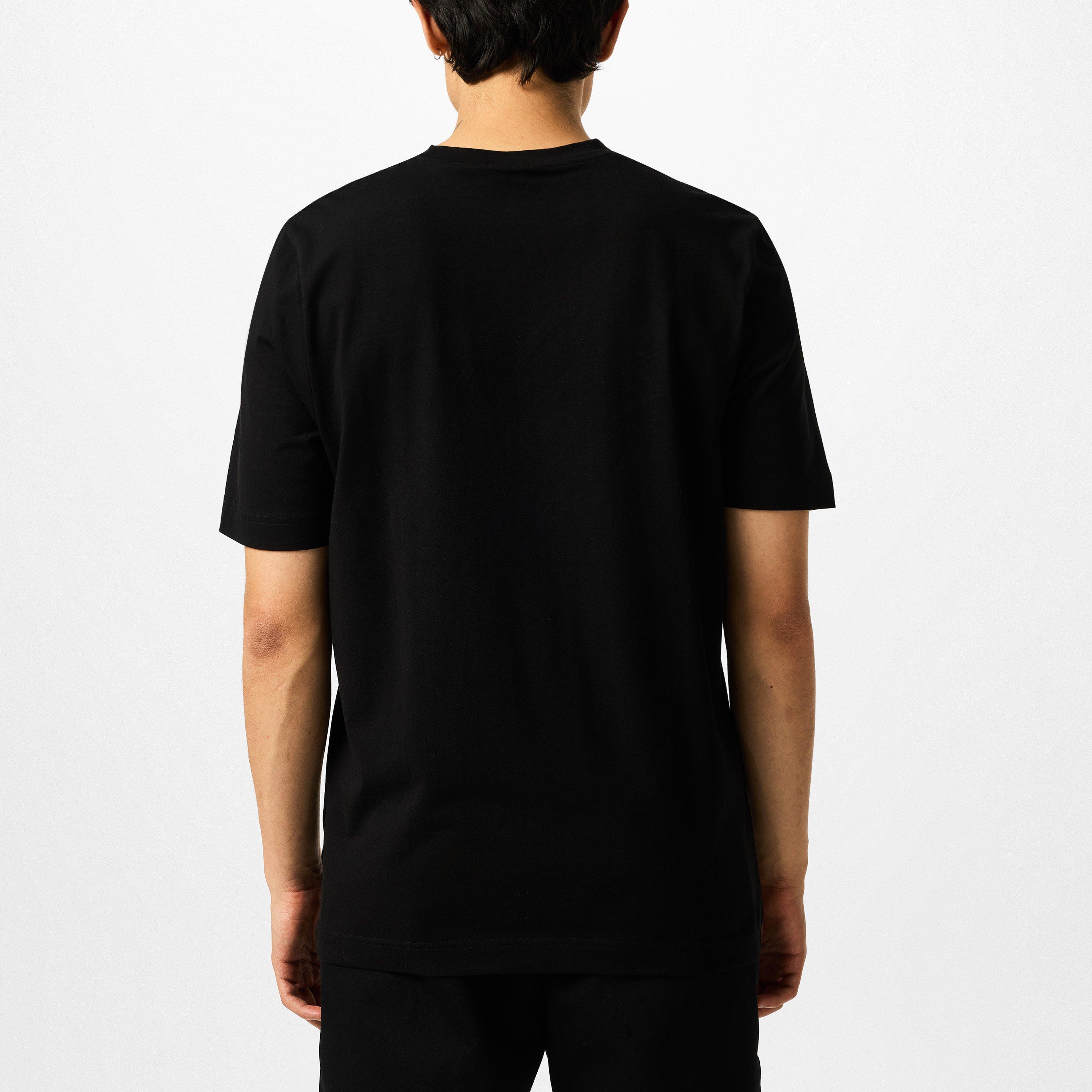 Black 001 - Boss - Men's Oversized T-Shirt - 4