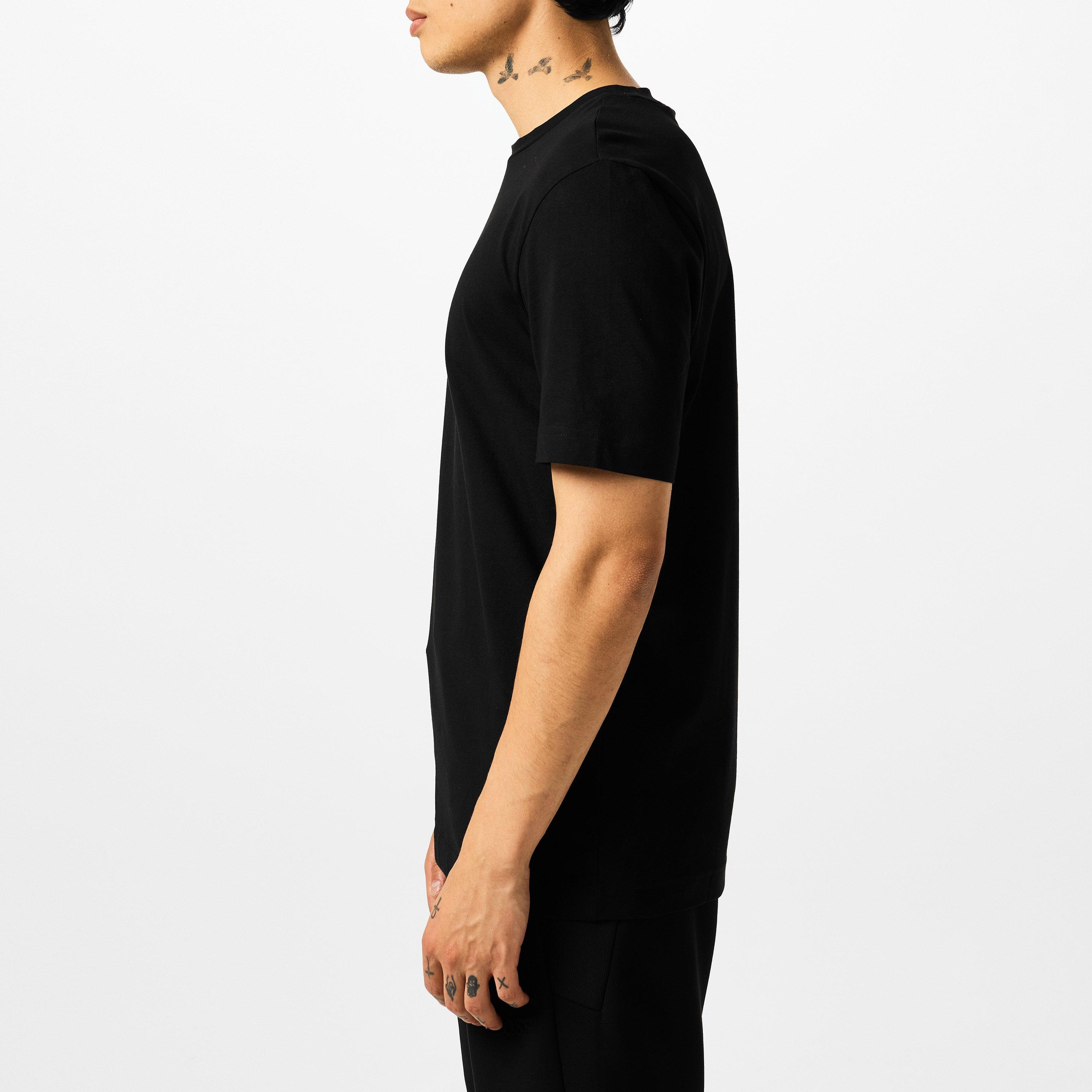 Black 001 - Boss - Men's Oversized T-Shirt - 6