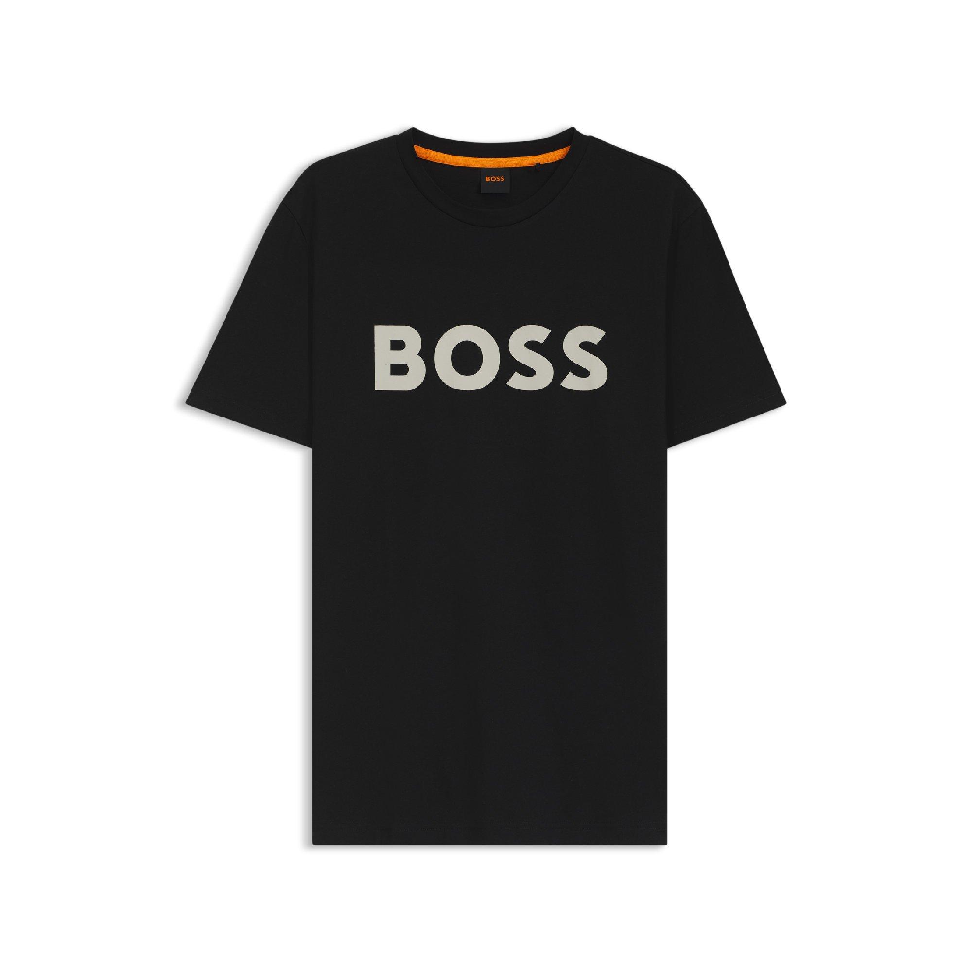 Boss Men's Thinking 1 T-Shirt, Signature Logo