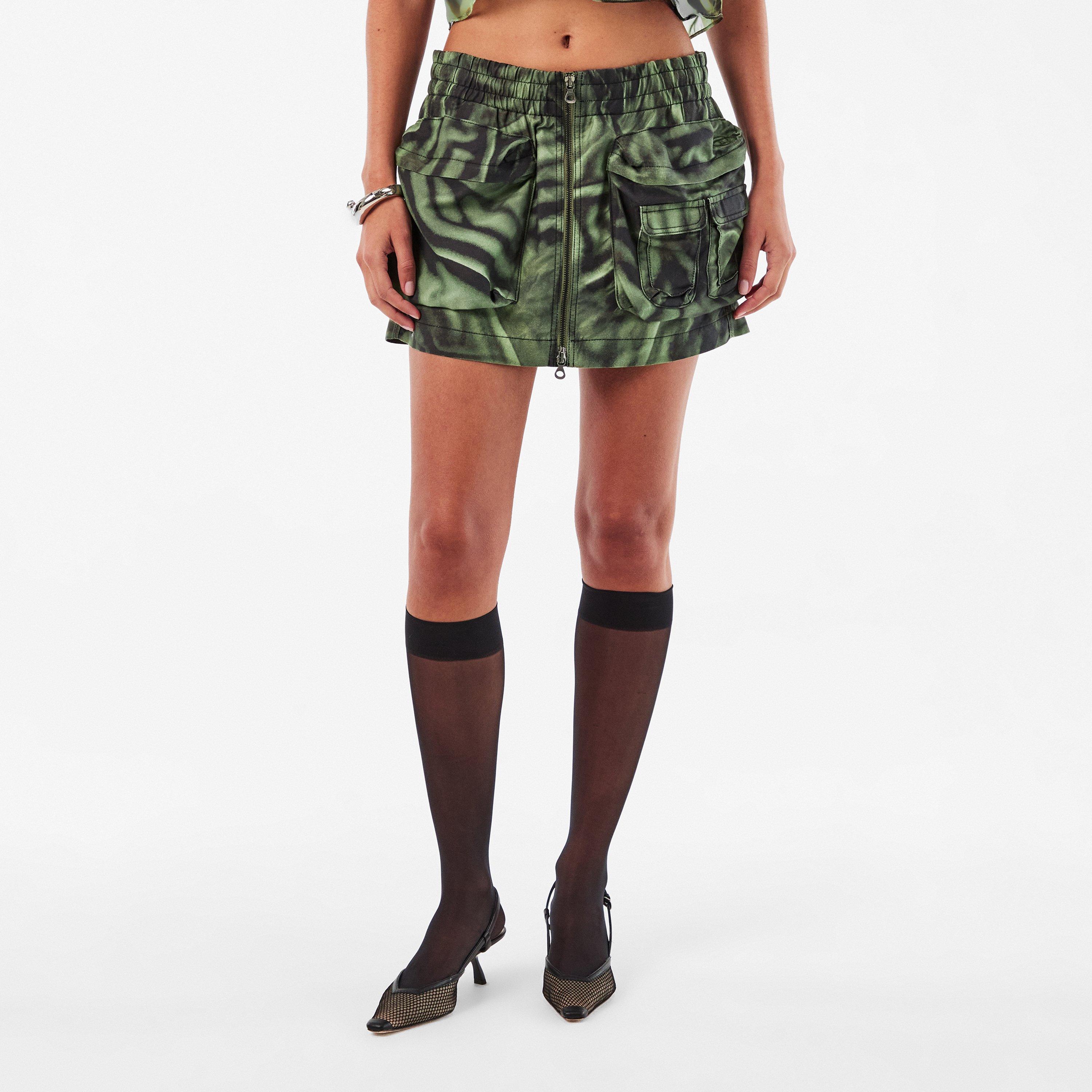 Multicolor - Diesel - Women's Cargo Skirt - 3