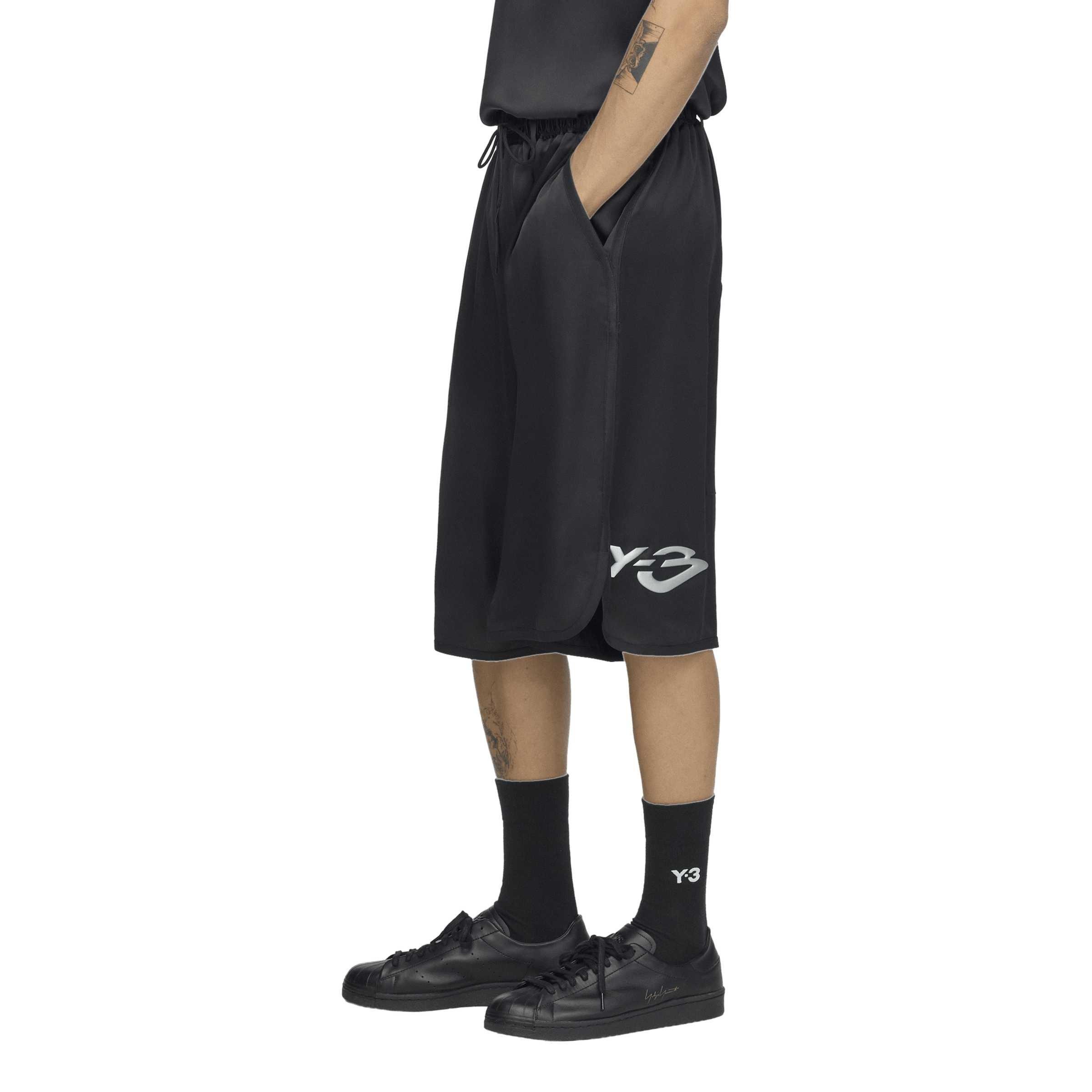 Black - Y3 - Y3 Liquid Logo Sht Sn63 - 3